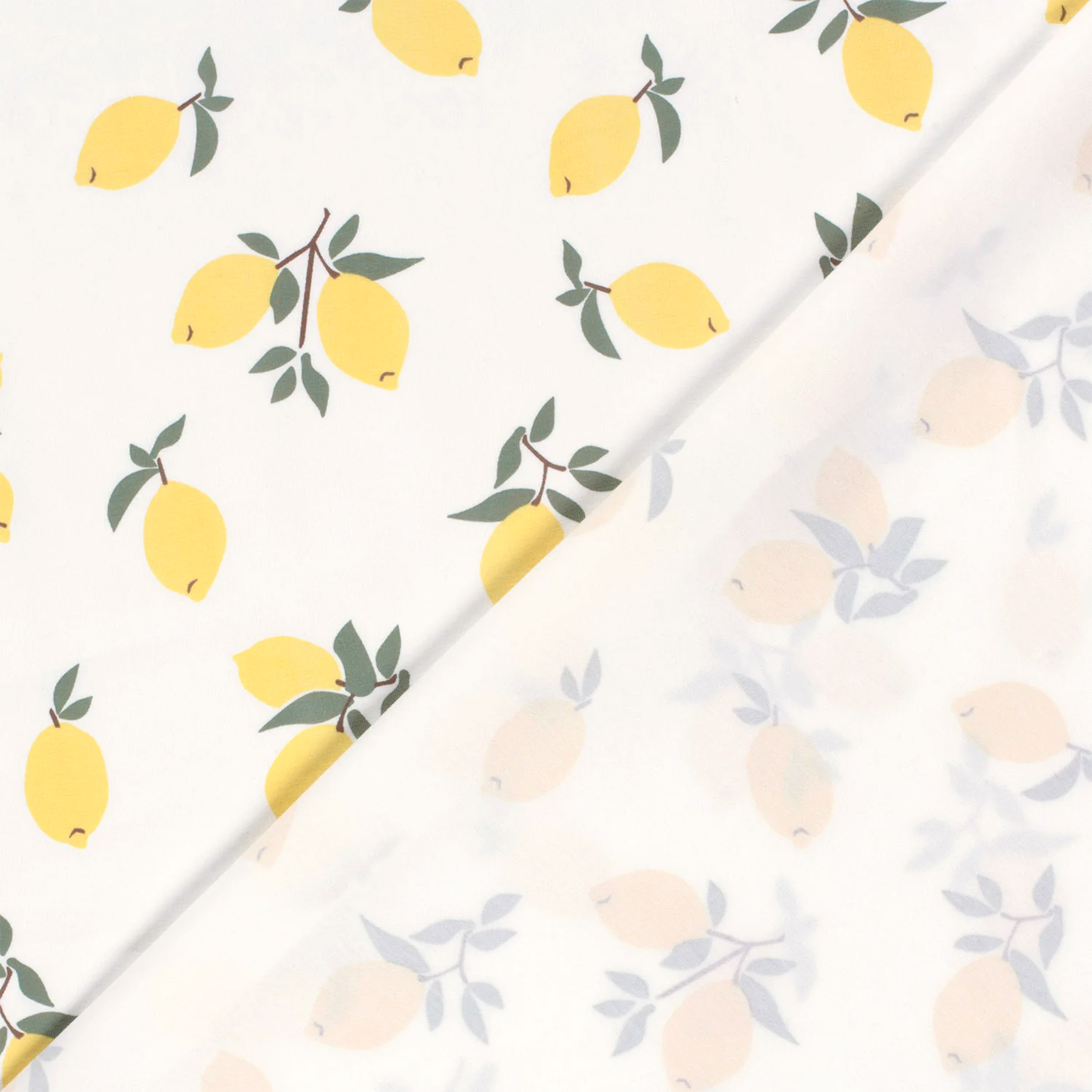 Jersey Cotton Fantasy Lemon Image
