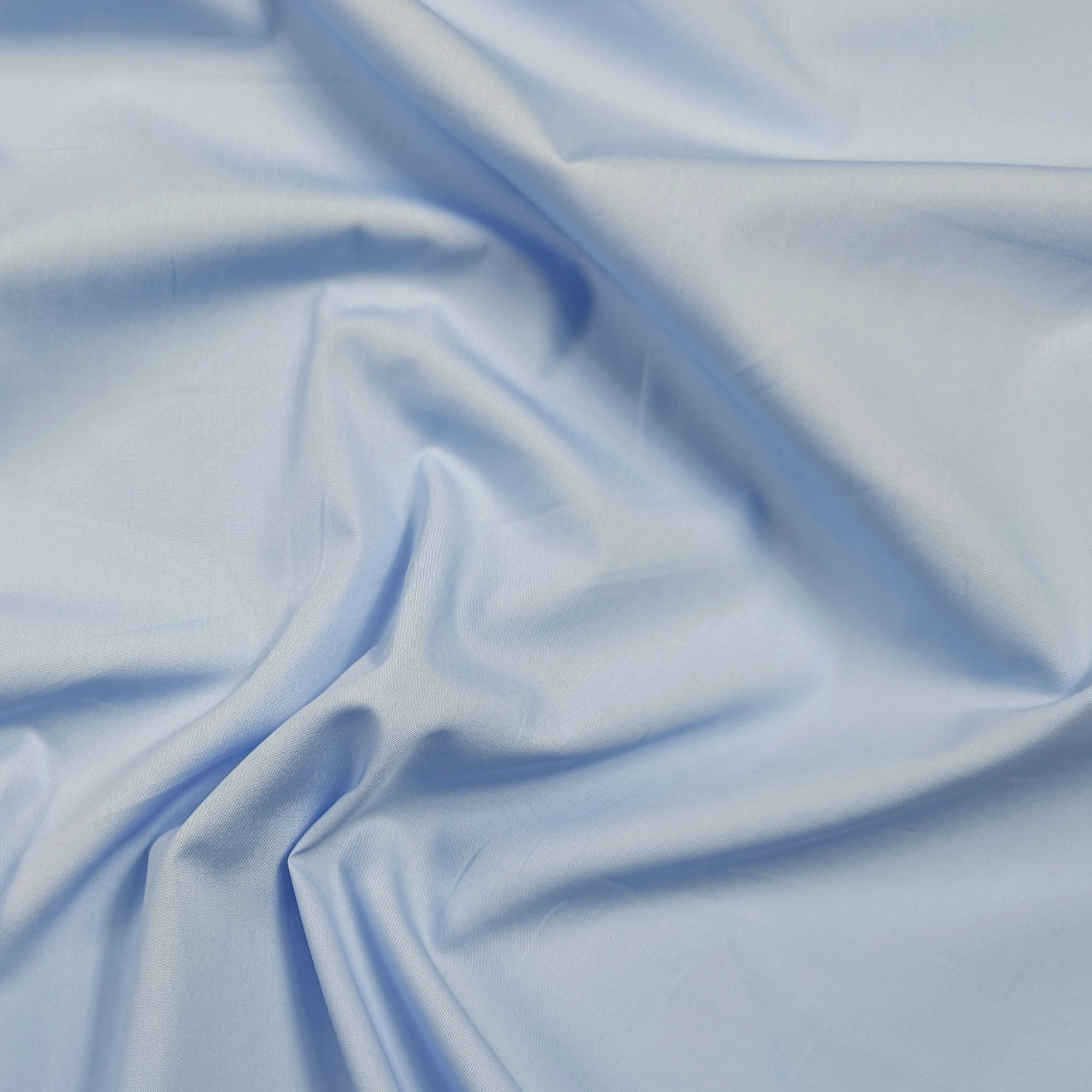Light Blue Plain Cotton for Shirts Image