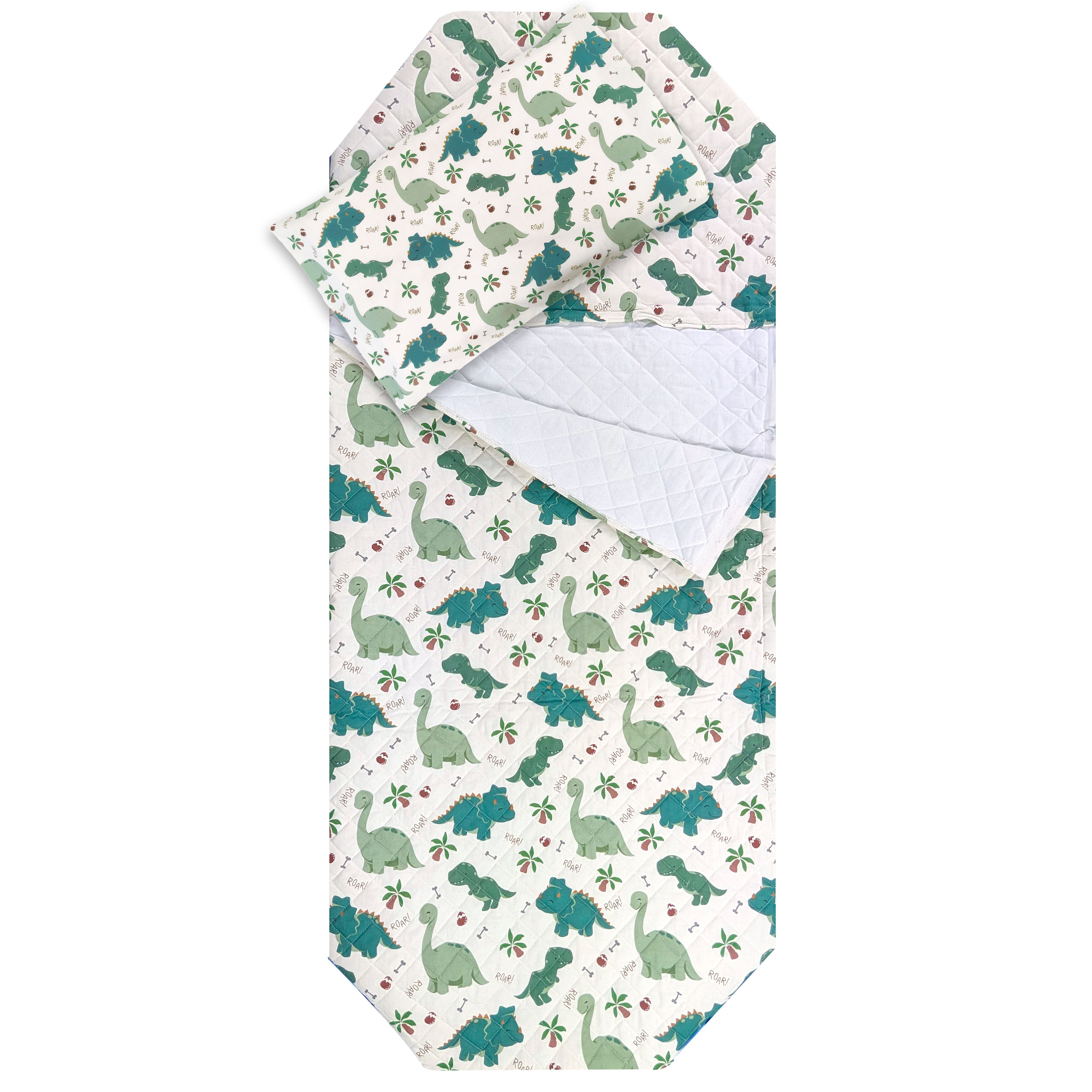 Shaped Sleeping Bag for Dinosaur Babies Image