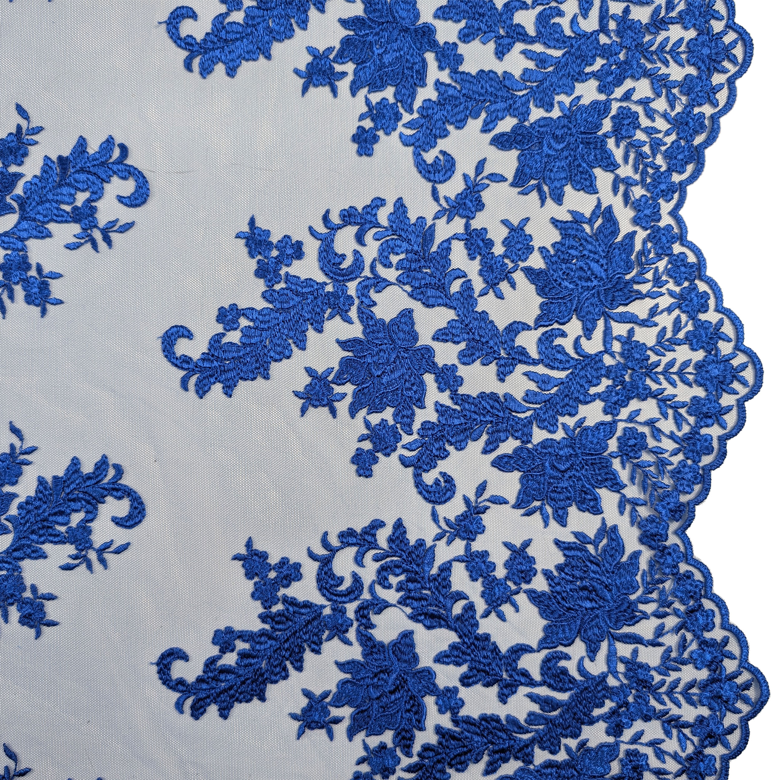 High Fashion Lace Double Edge Bluette Image