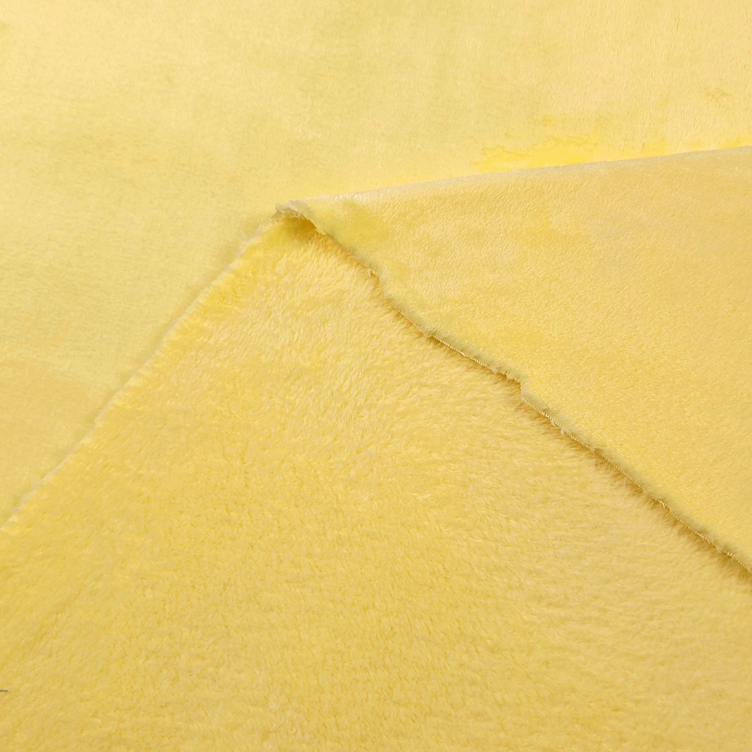 Plain Plush Fleece Fabric Image