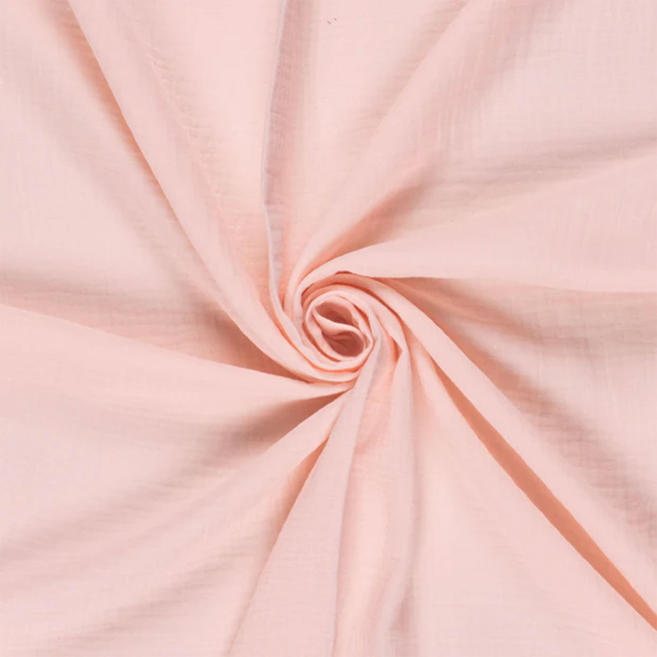 Baby Pink Cotton Muslin Square, 50x130 cm Image