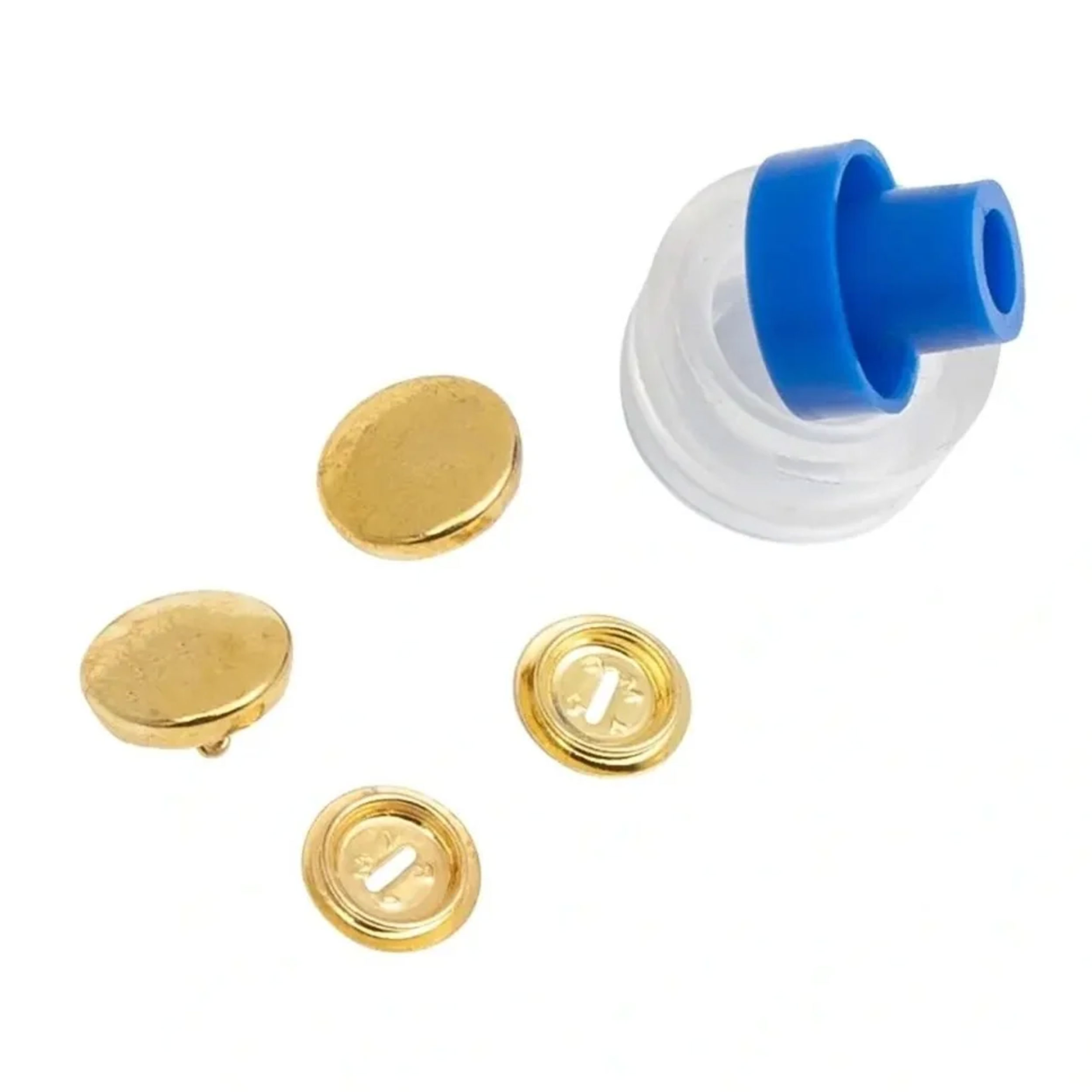 Prym Gold Buttons Coverable avec outil 19 mm