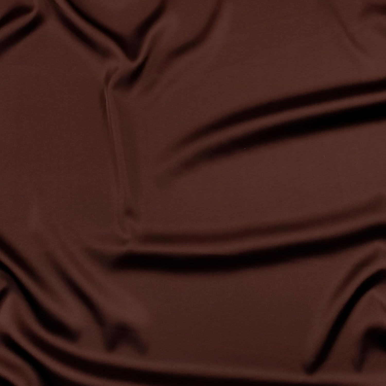Silky Sateen Stretch Fabric Image