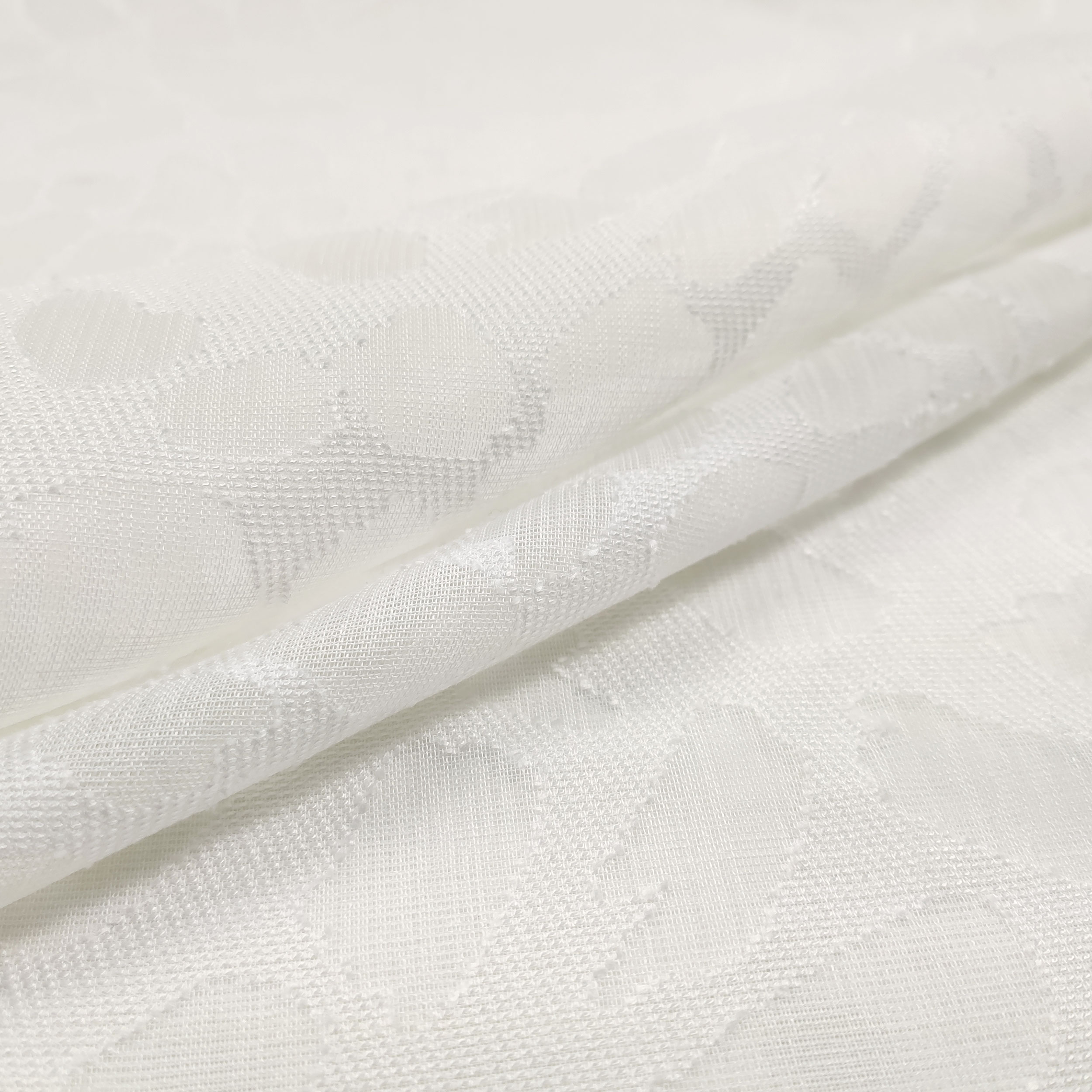 Tissu de rideau Devoré