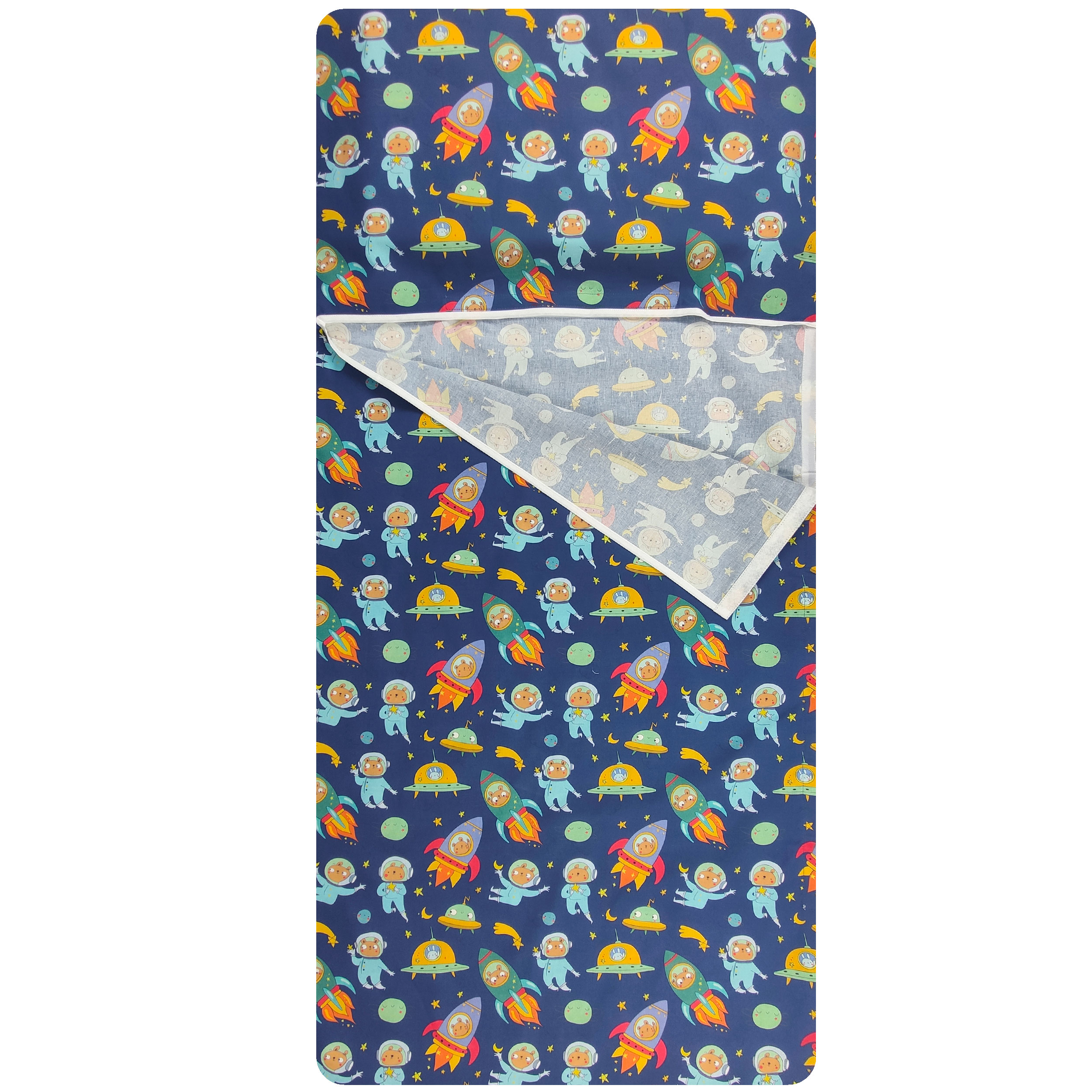 Panini Fabrics Teddy Bears Astronauts Summer Sleeping Bag