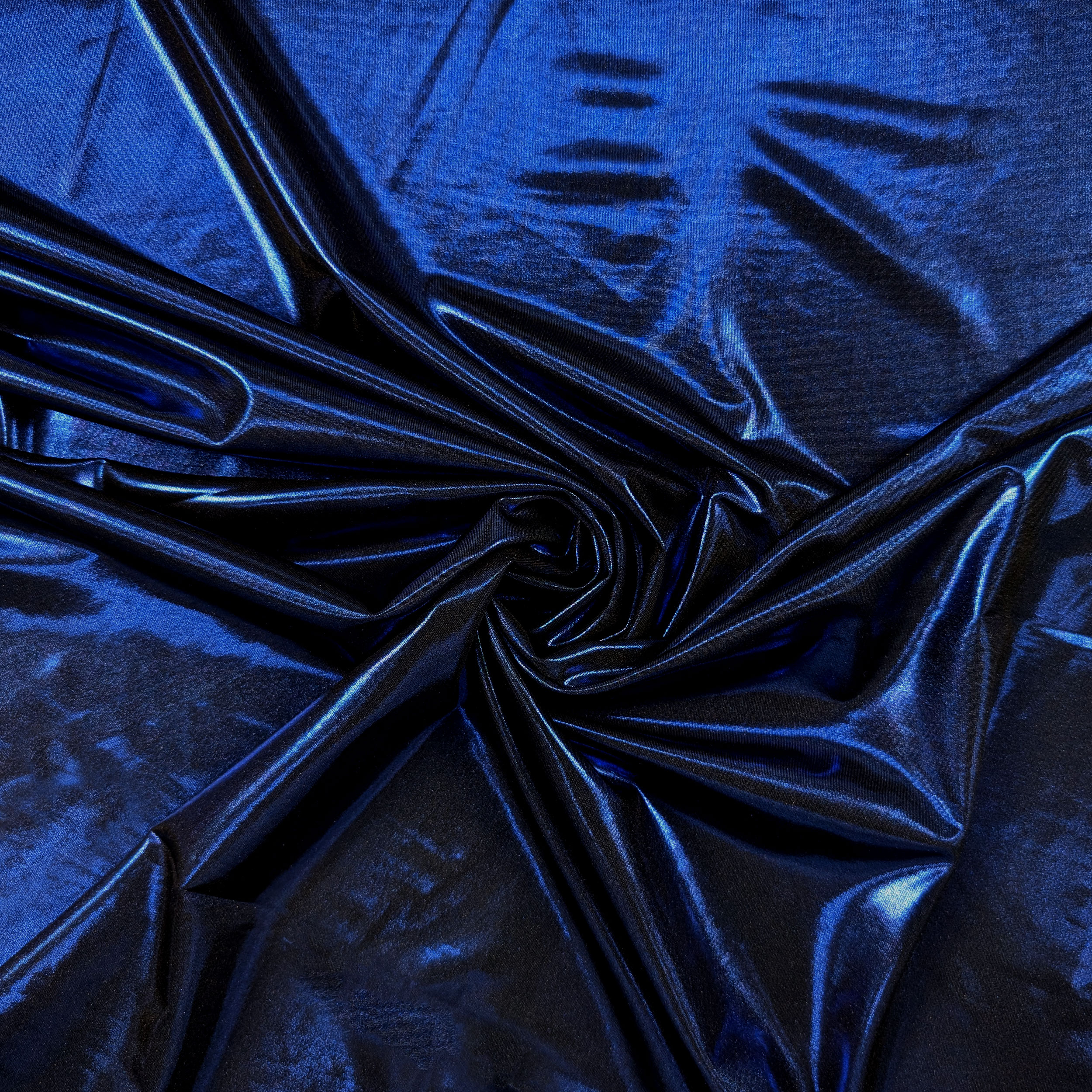Electric Blue Metallic Jersey Image
