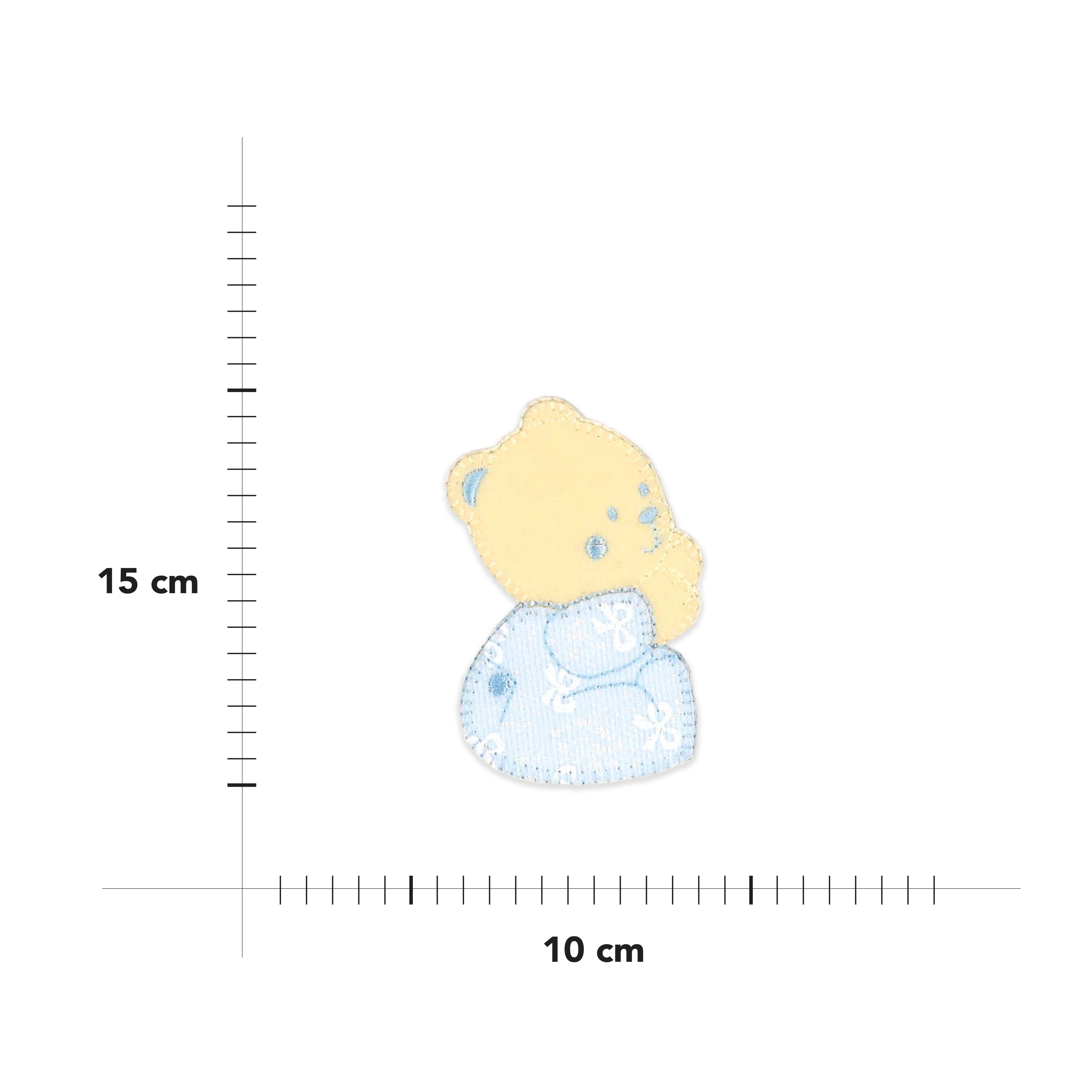 Thermoadhesive appliqué Little Bear Suit Image