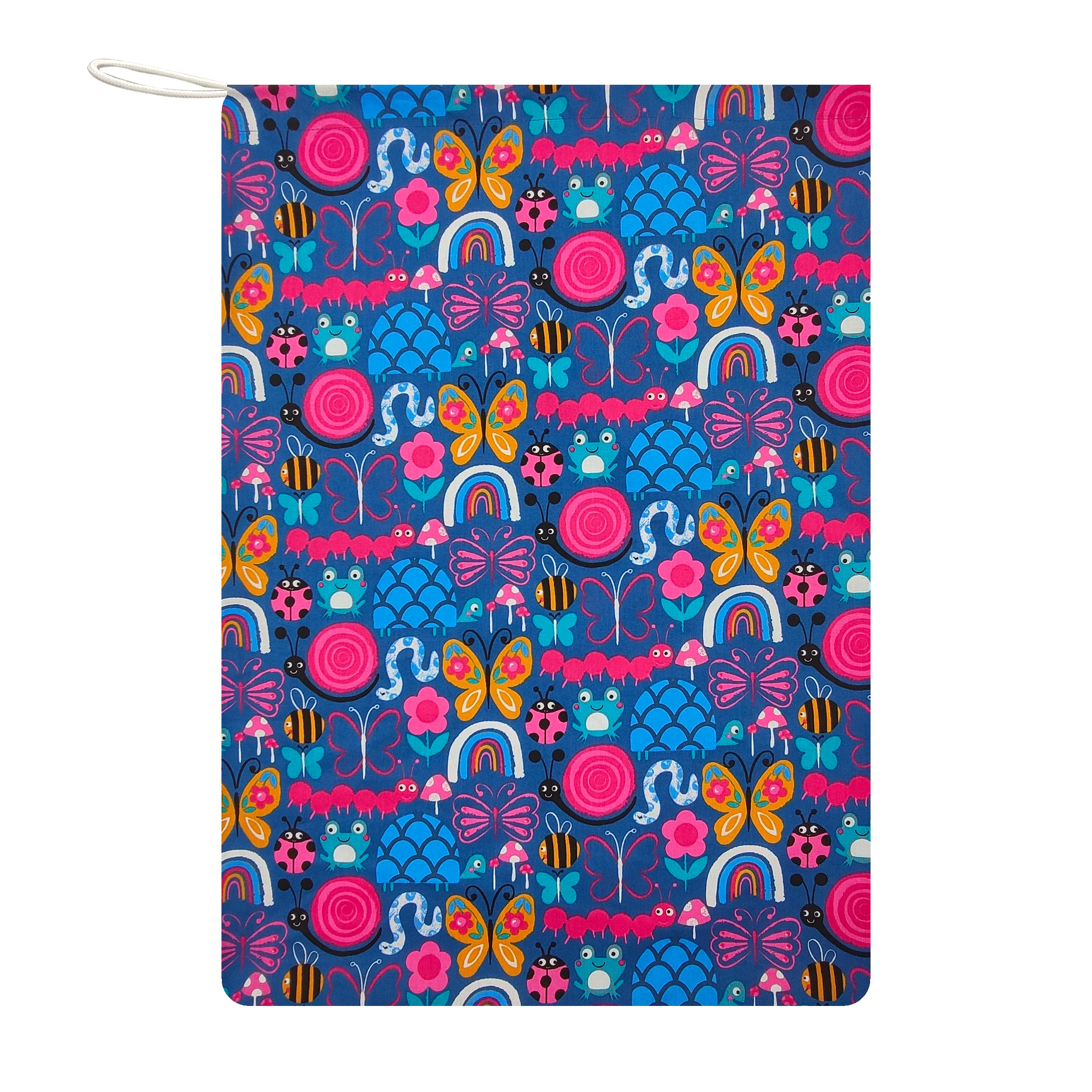 Kindergarten Bag Animal Fantasy Blue Background