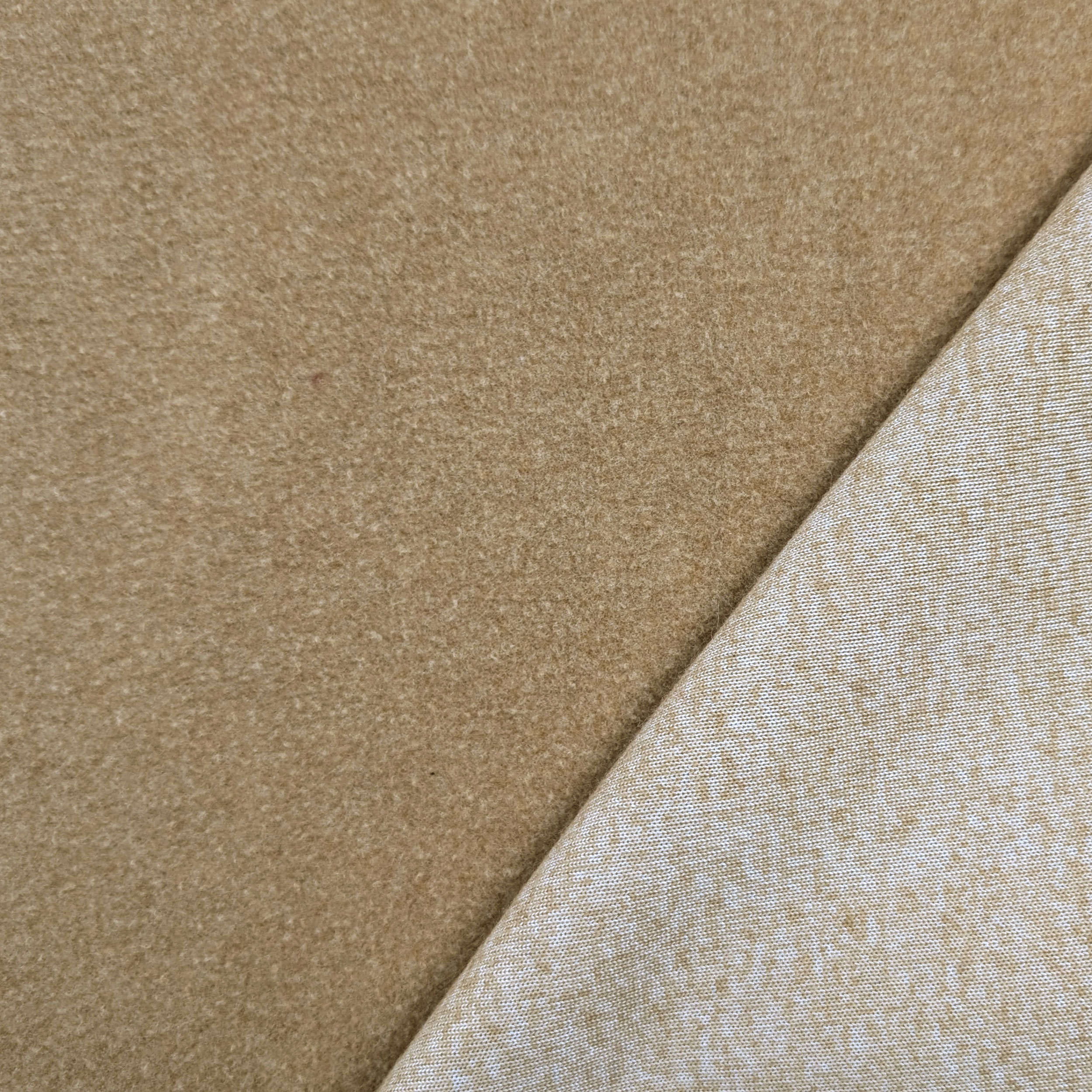 Heavy Boiled Wool Beige Image