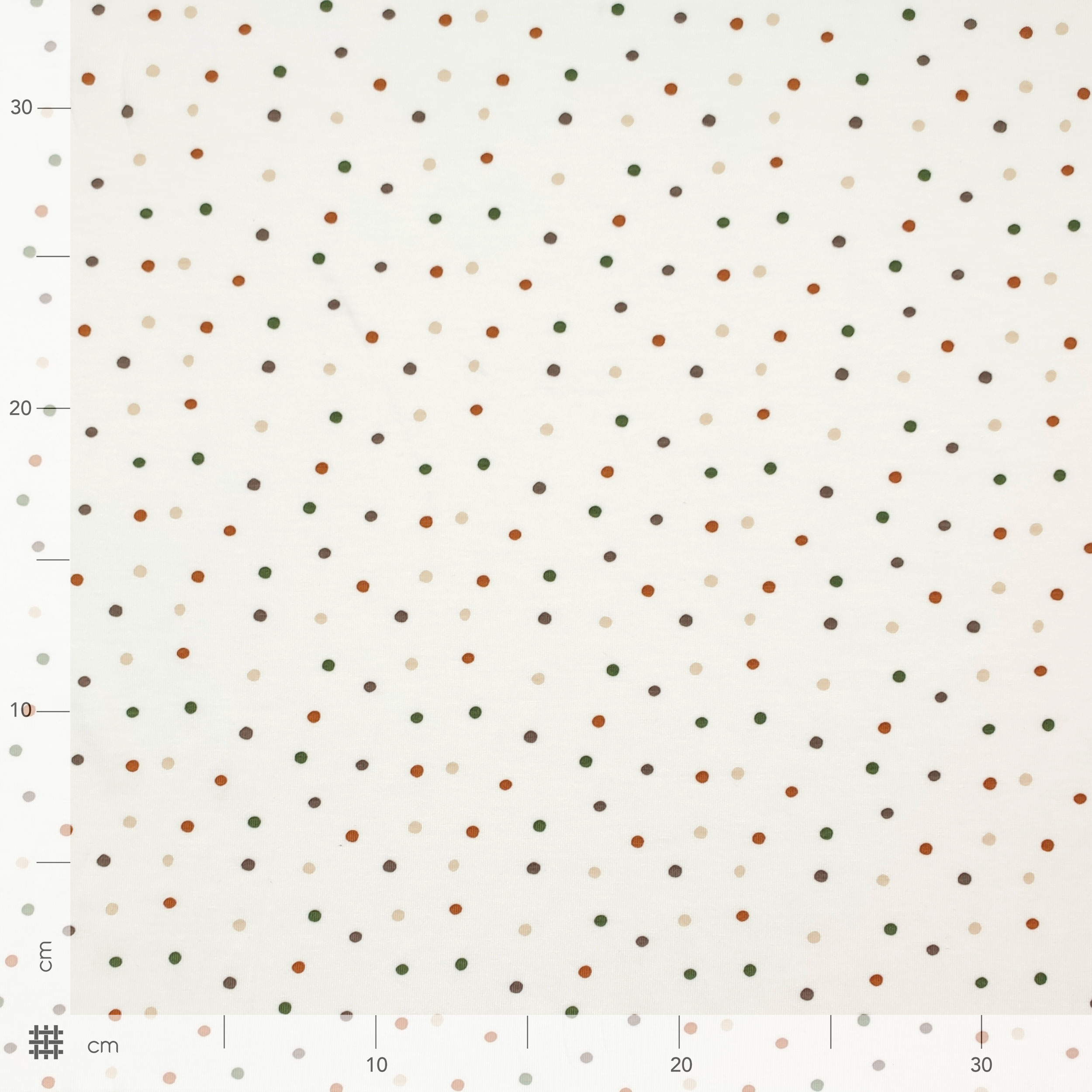 Multicolor Dots Jersey Cotton Image