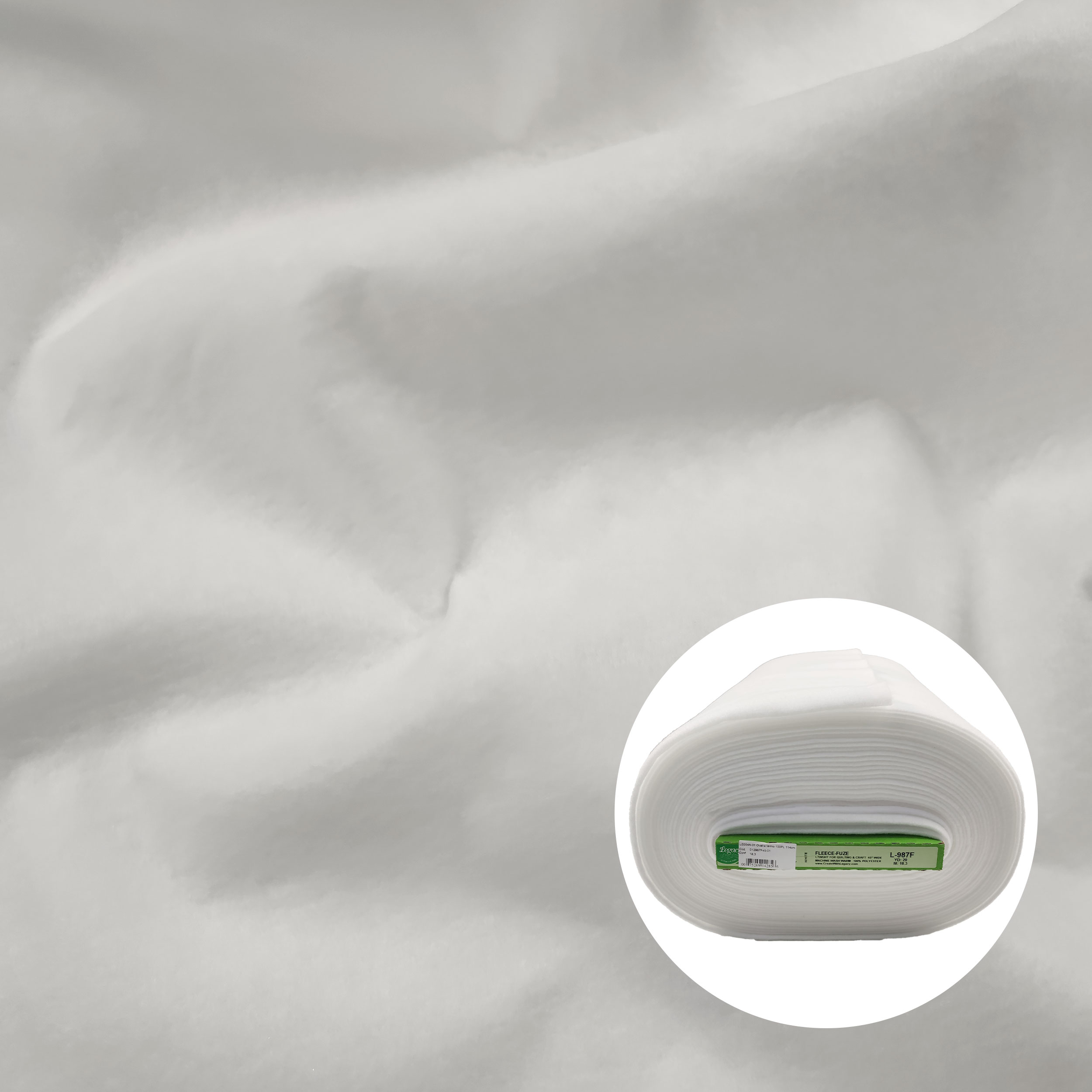 Tampon thermoadhésif LE054 Blanc
