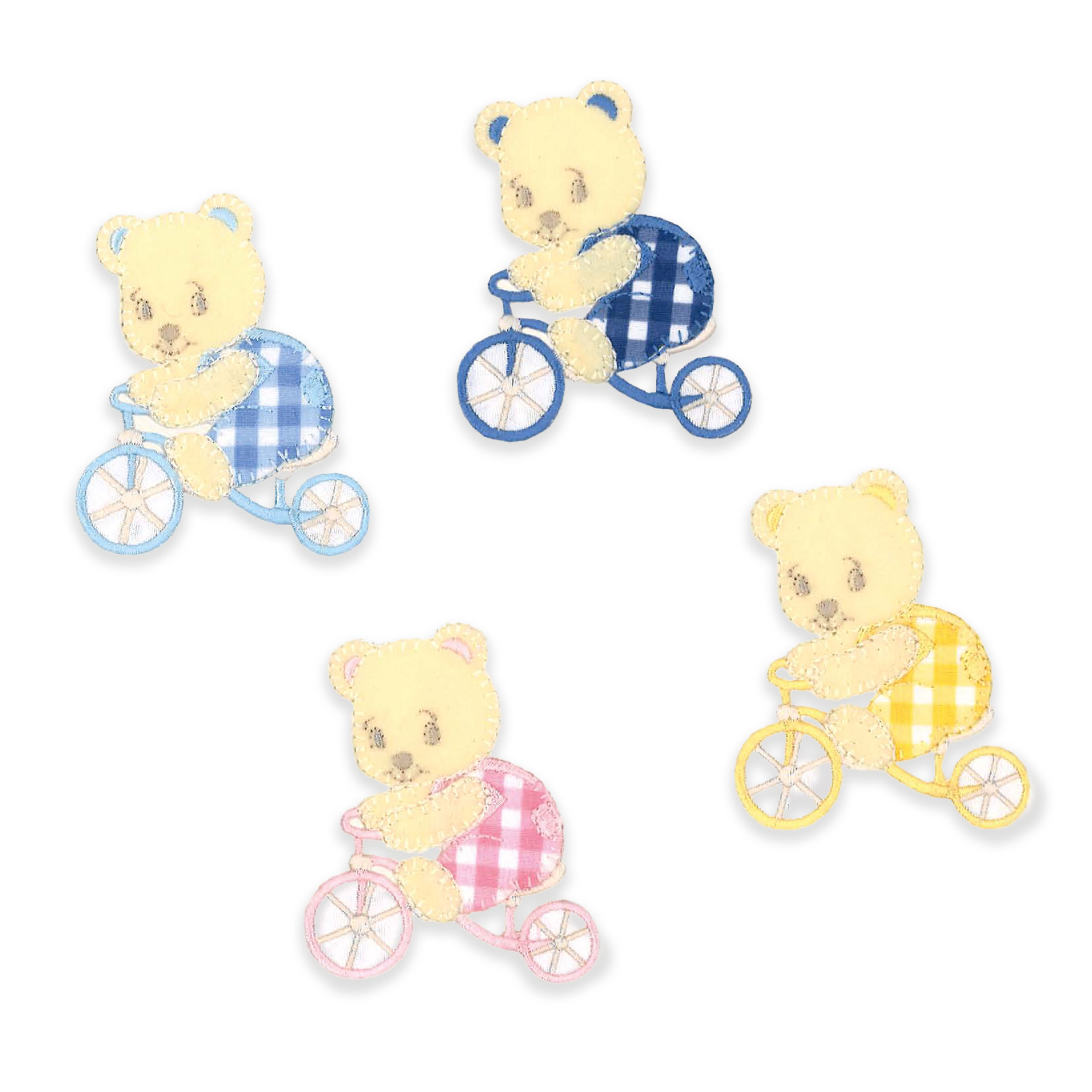 Thermoadhesive application Bicycle Bear Image