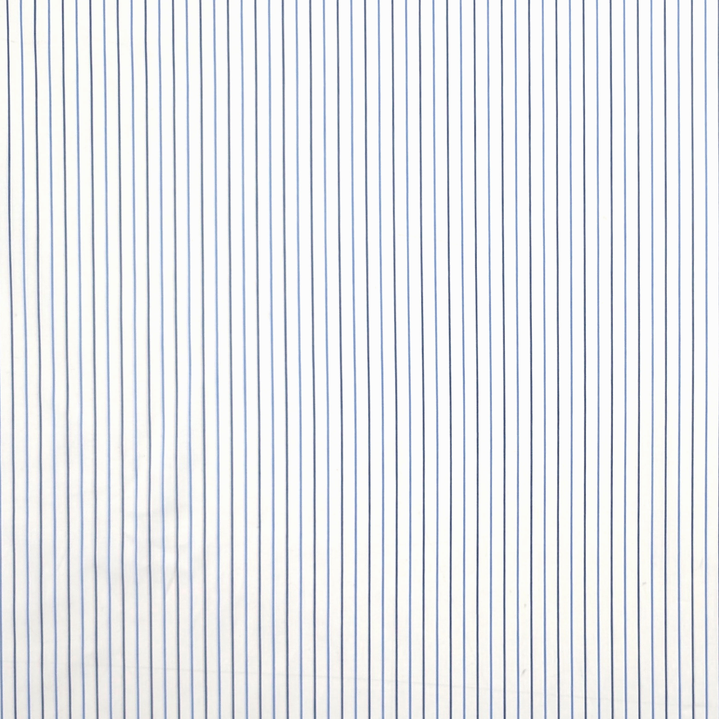 Cotton for Shirts Thin Stripes Blue Tones Image