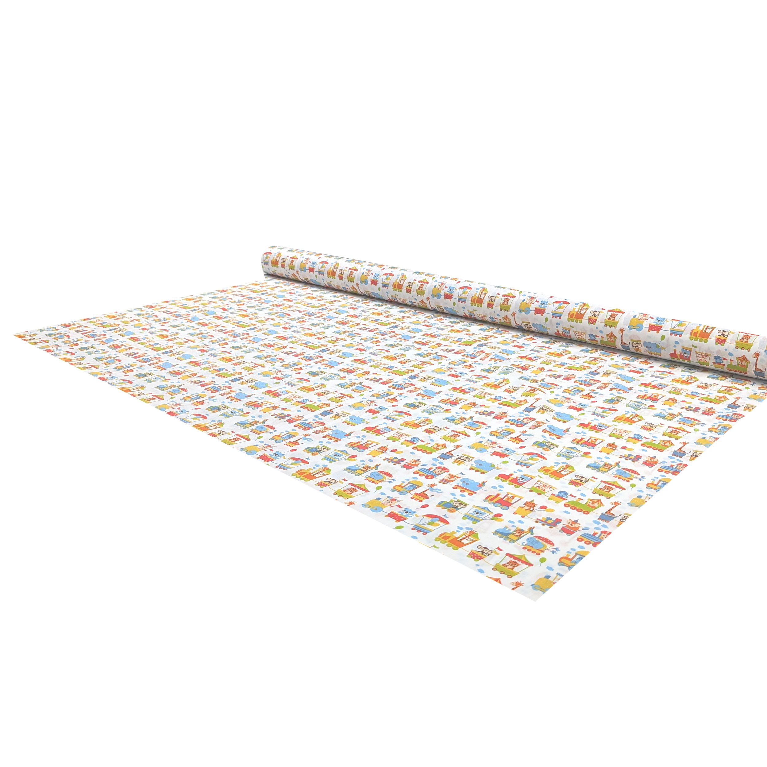Animal Train Cotton Image