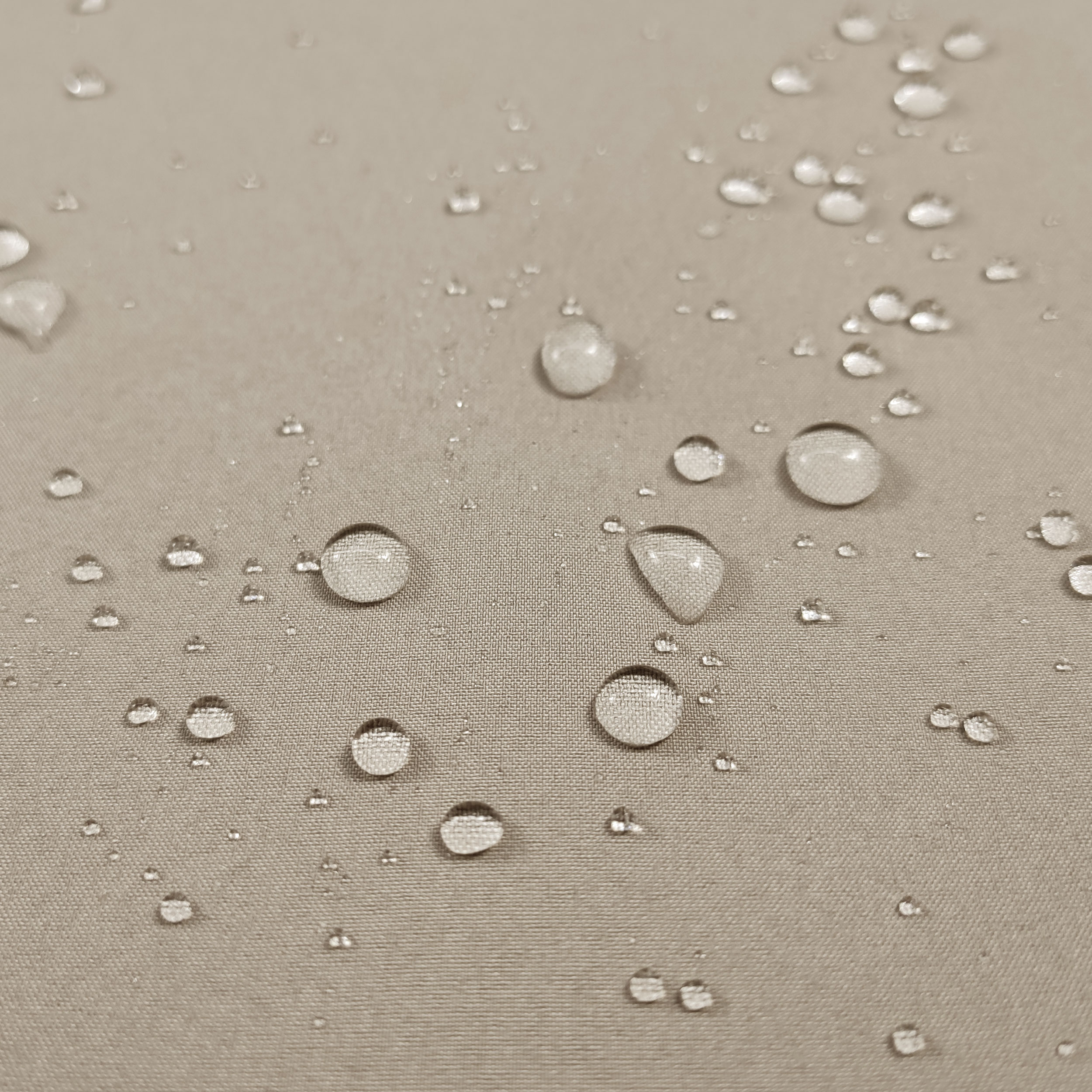 Beige Softshell water-repellent fabric
