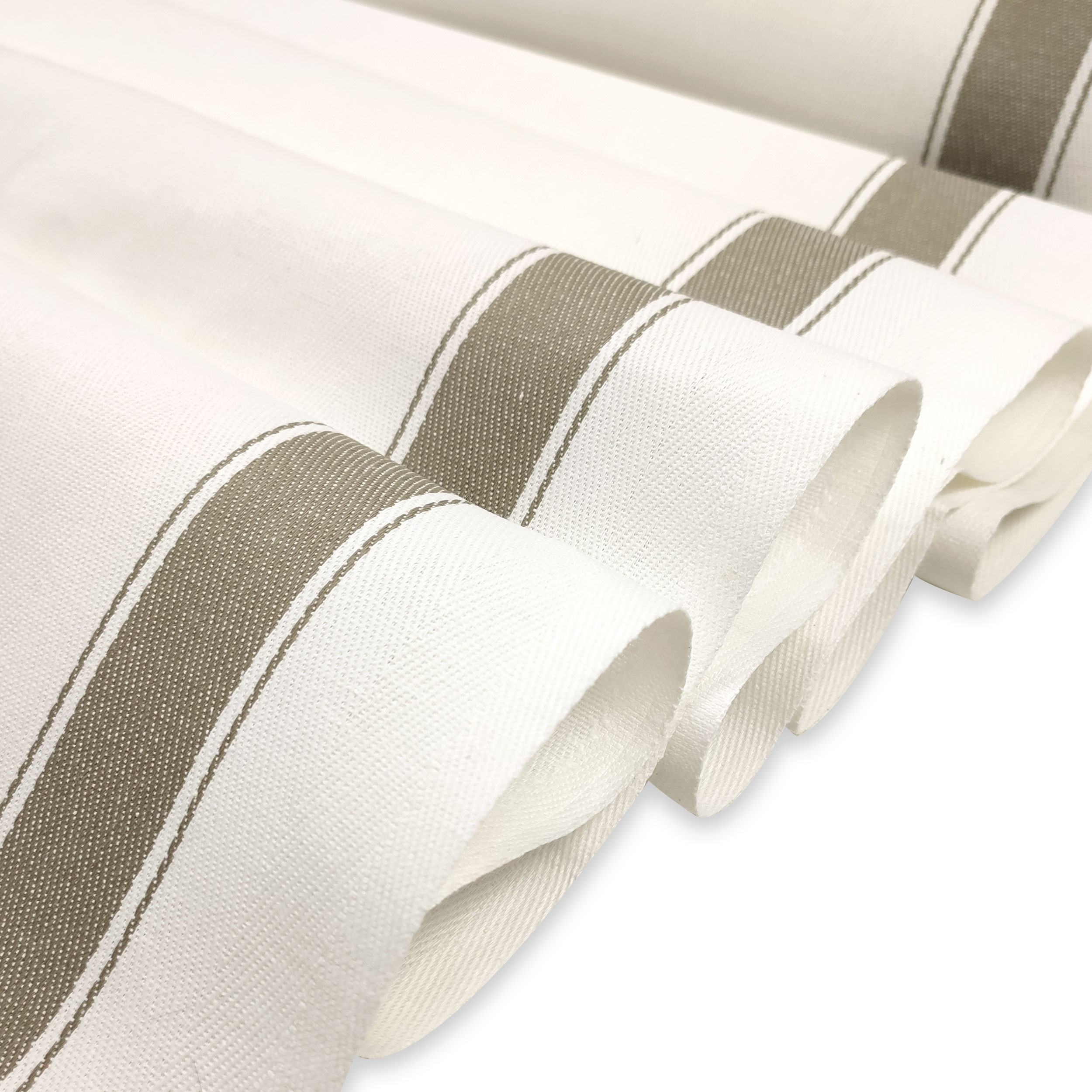 Tissu pour torchons Double bord large Gris colombe Image