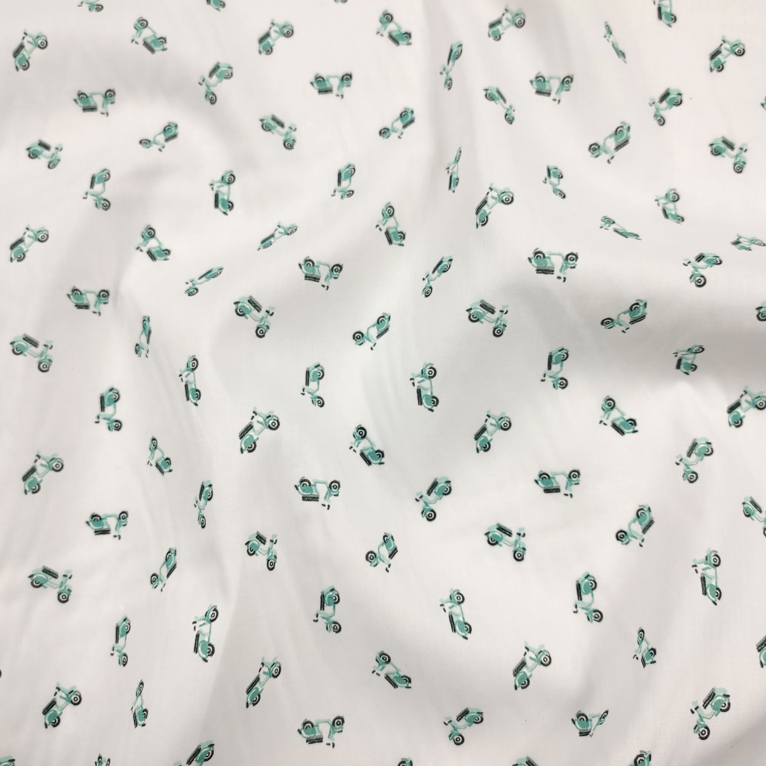 Cotton Camiceria Vespine Verdi