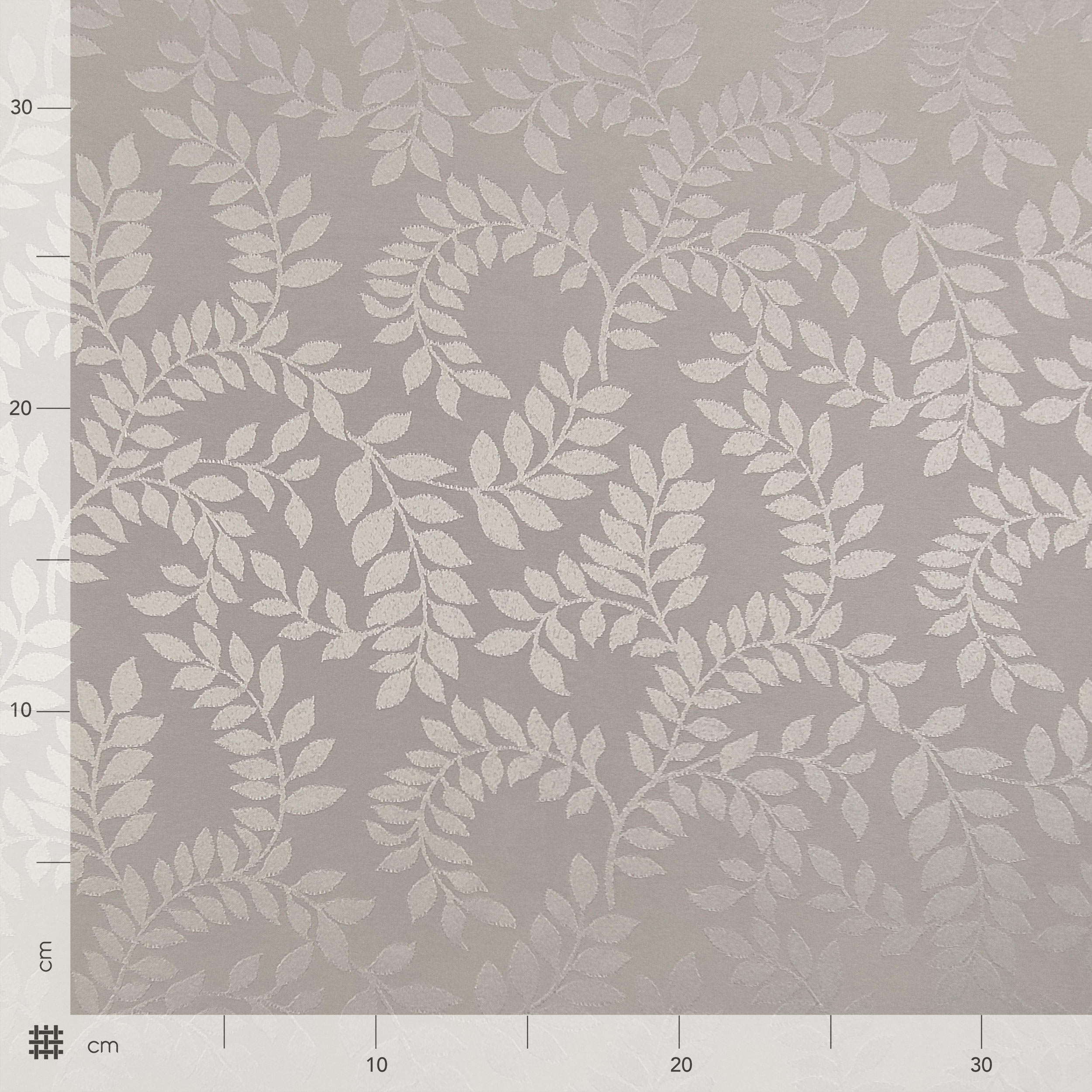 Perlgrauer Damast Heimtextil