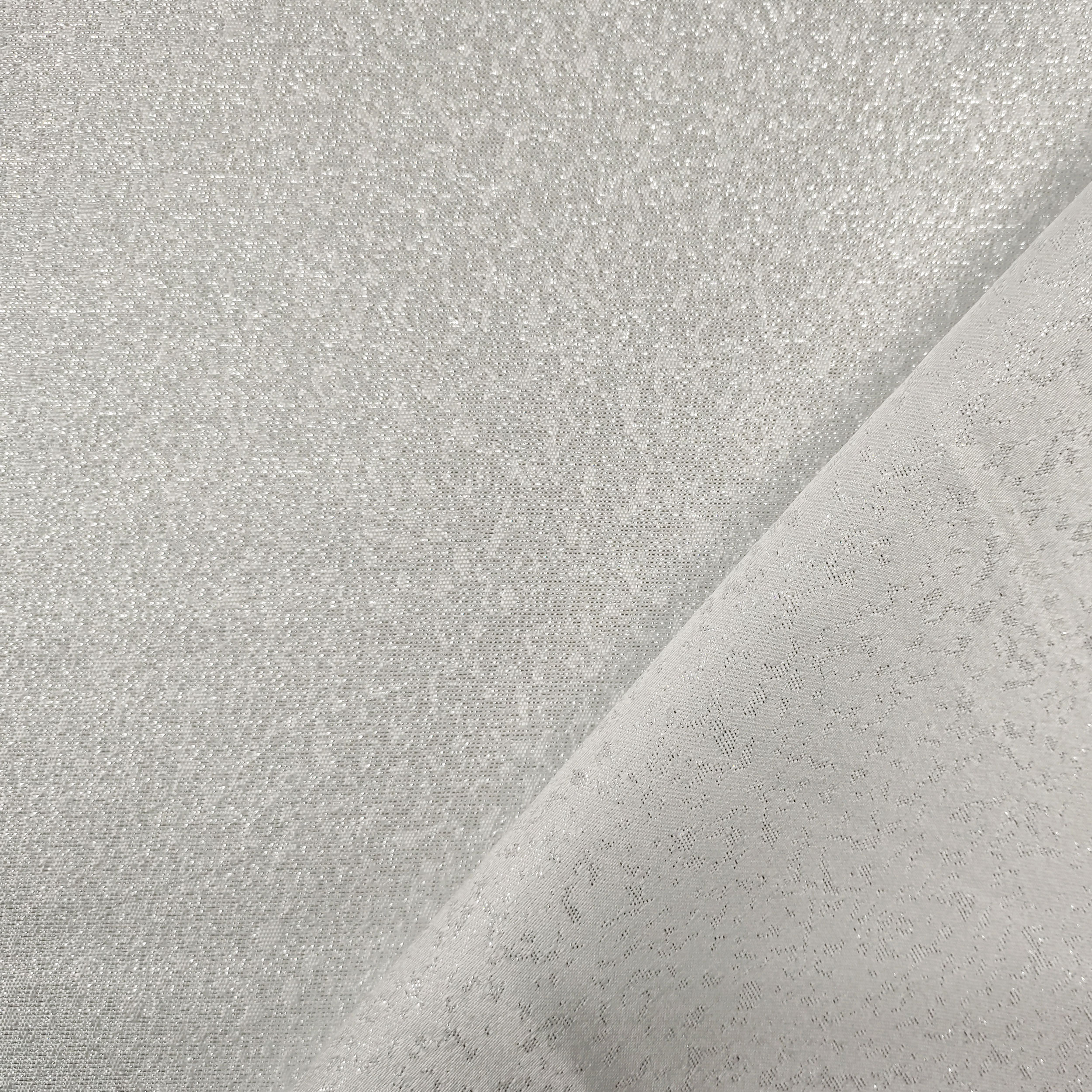 Tessuto Arredo Lurex Argento Image