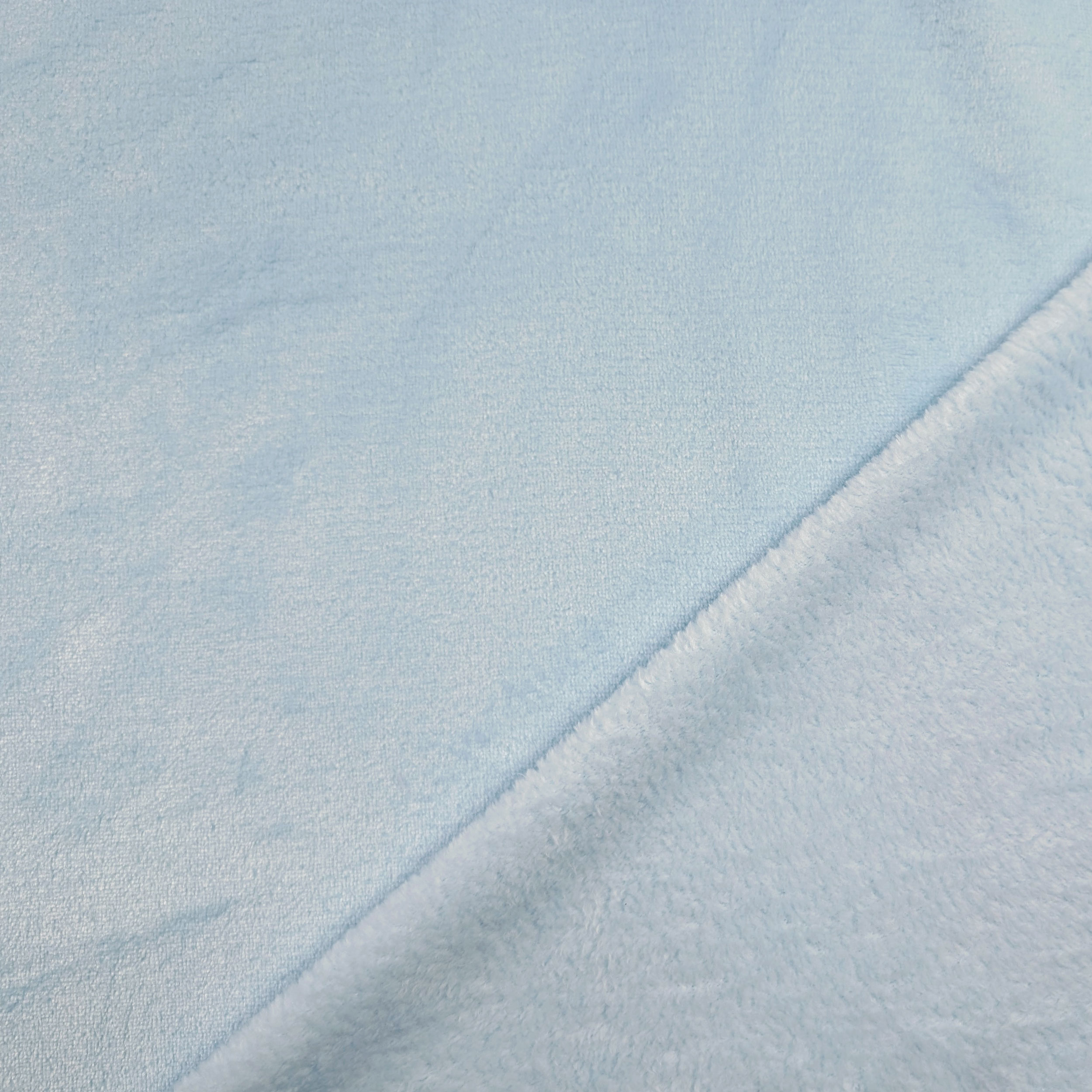 Plain Plush Fleece Fabric Image