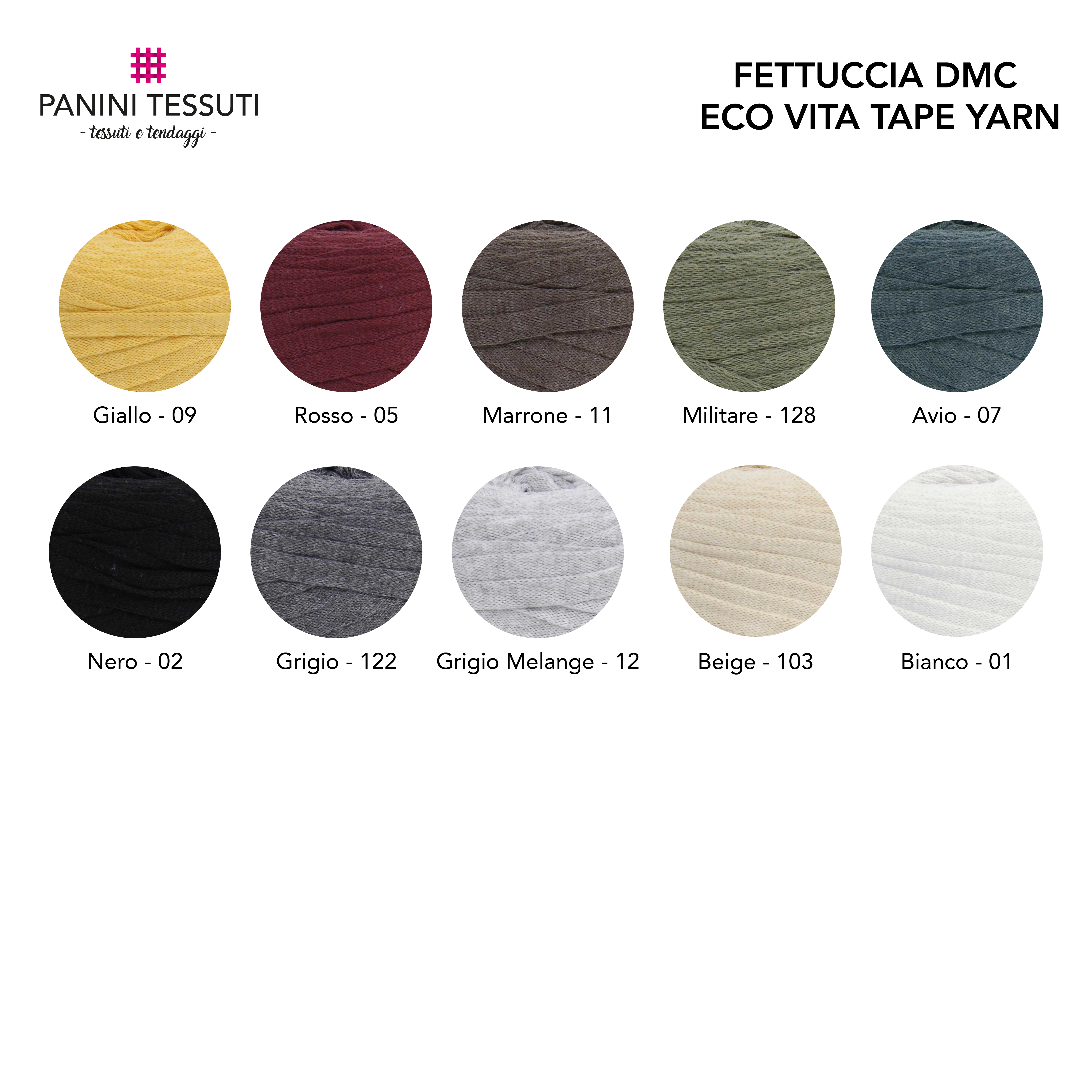 DMC Eco Vita Tape Yarn