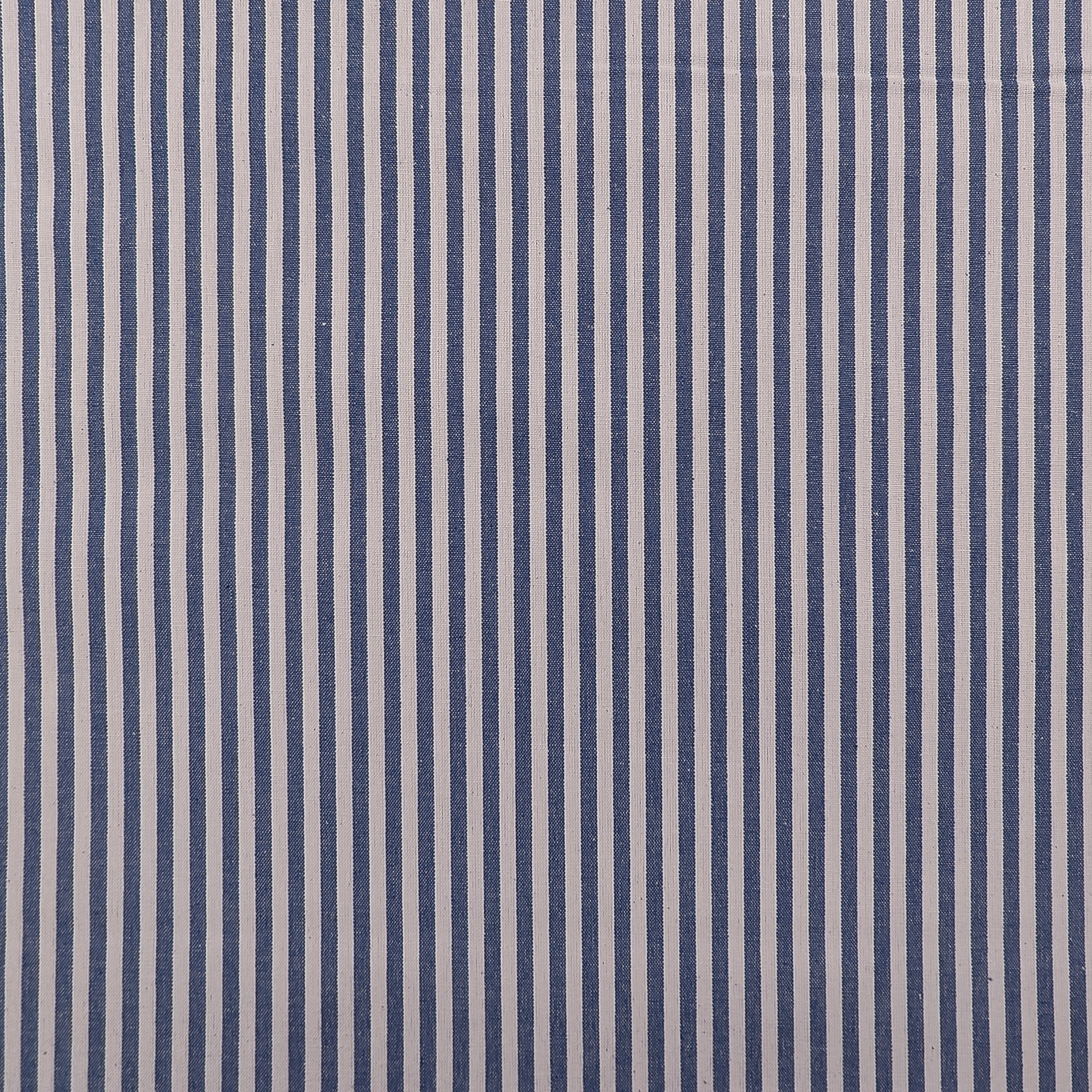 Pure Cotton Striped Tablecloth Fabric Image