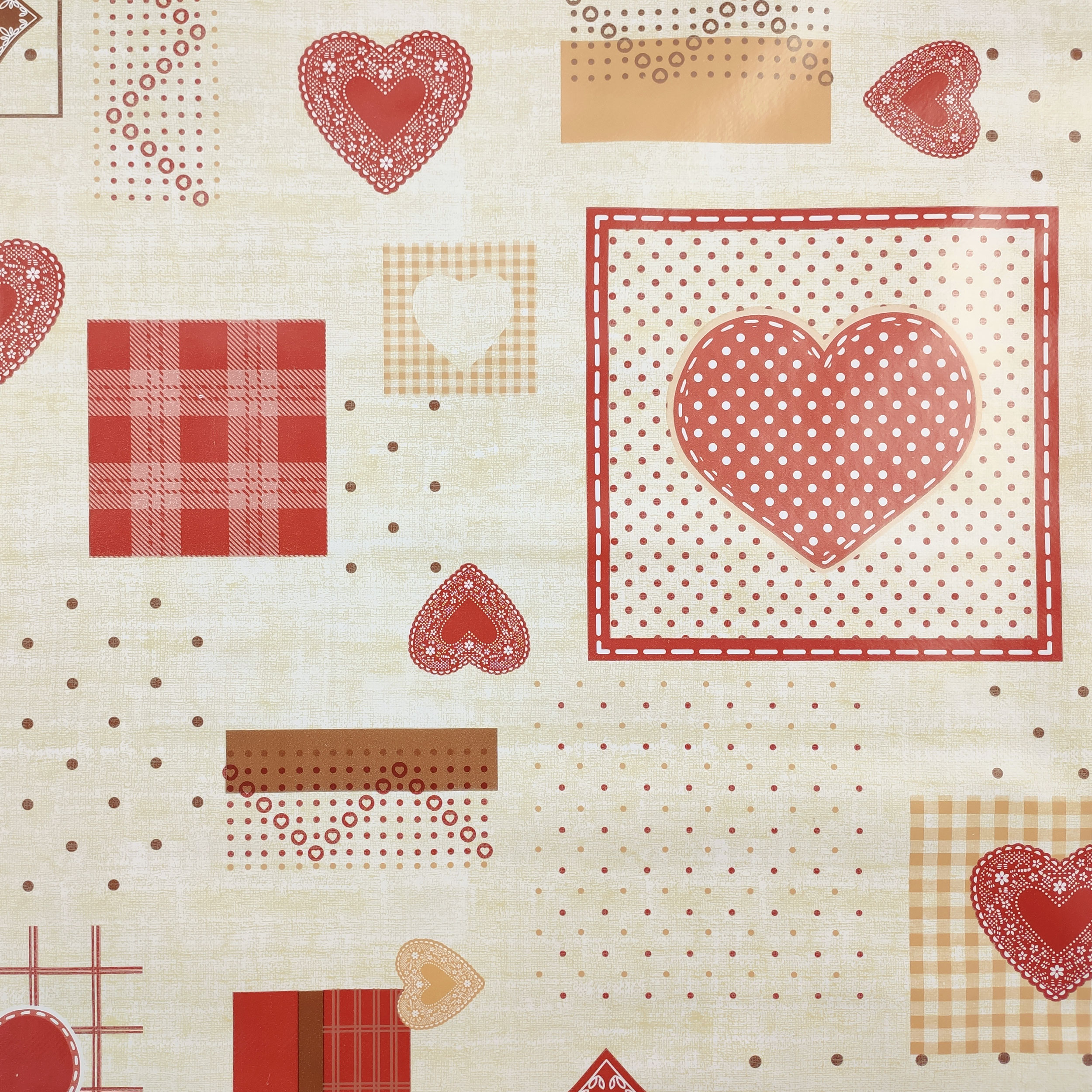 Shabby Love Waxed Tablecloth Fabric
