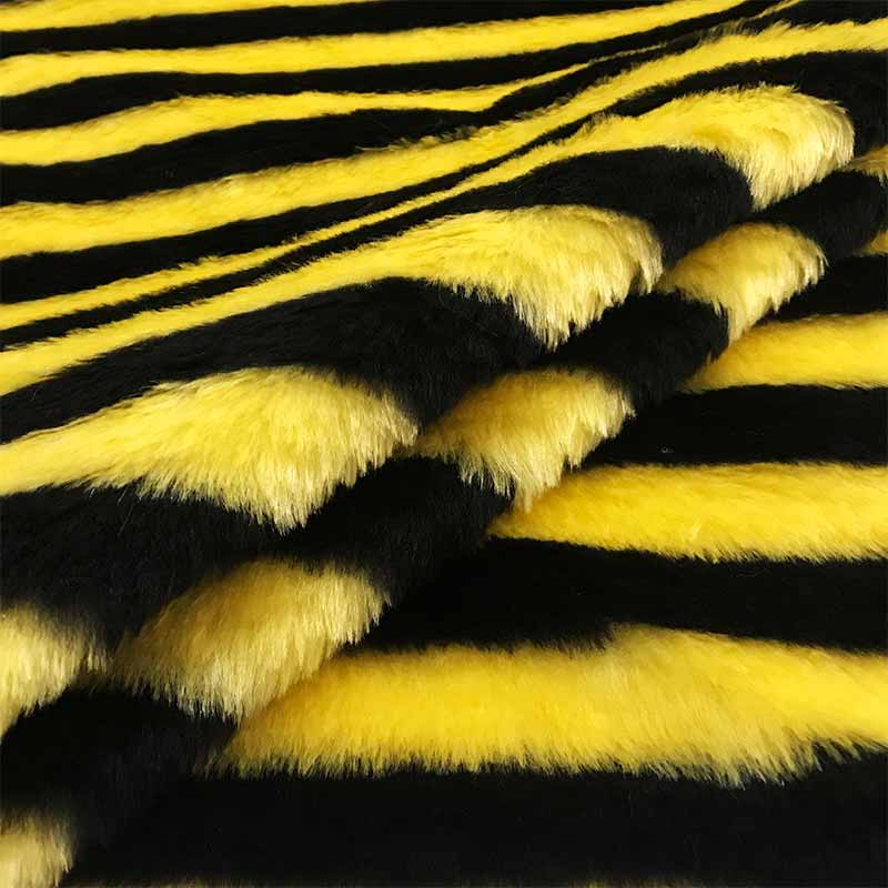Abeja de tela de piel de carnaval