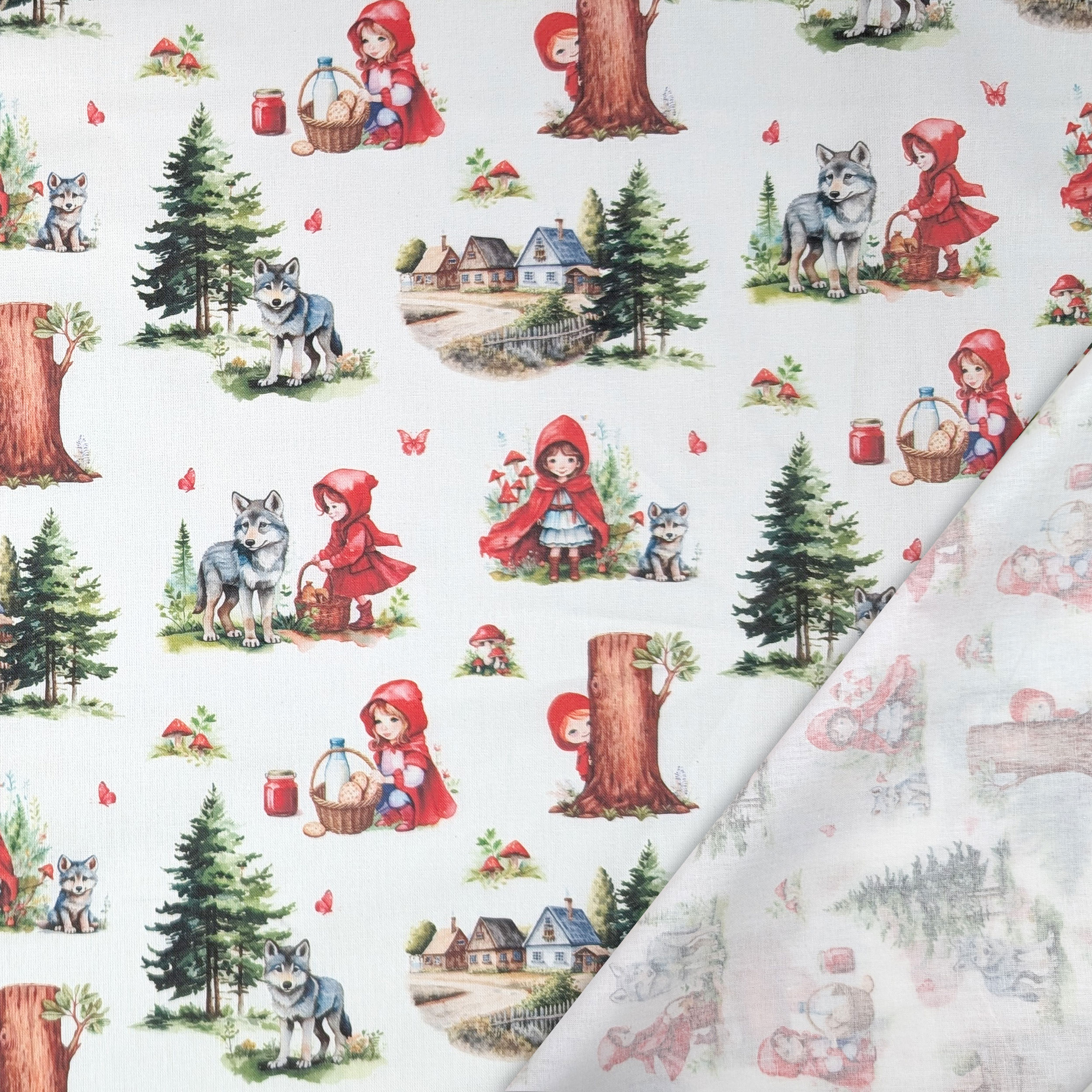Red Riding Hood Fantasy Cotton Image