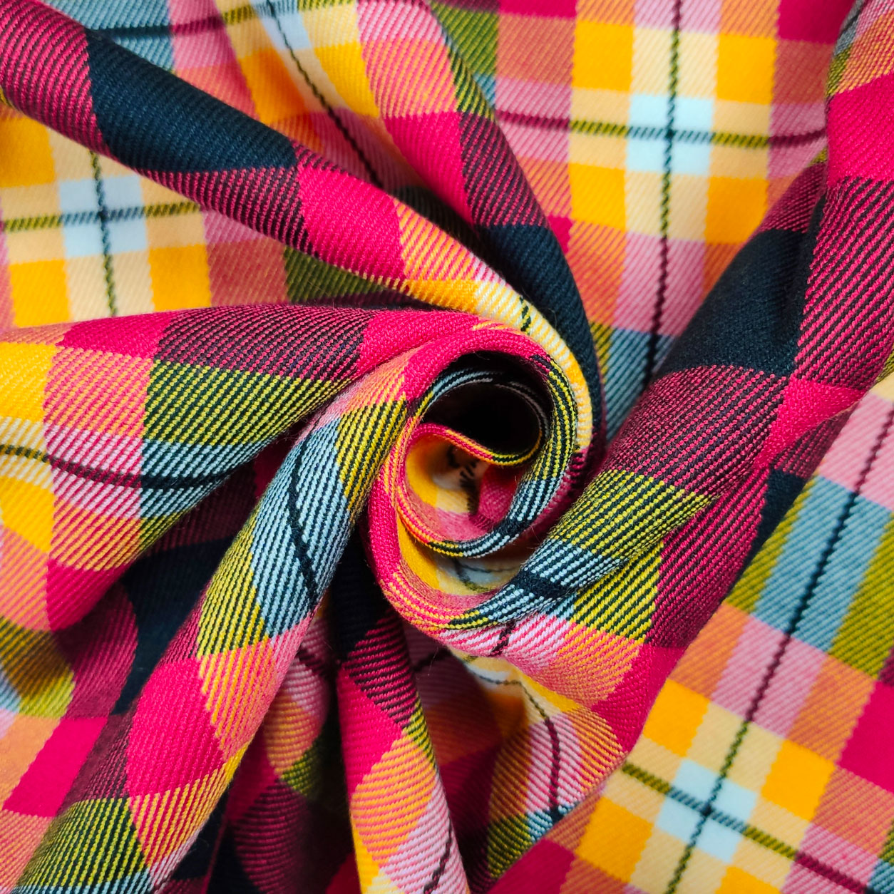 Dressmaking Tartan - Warm Tones Image