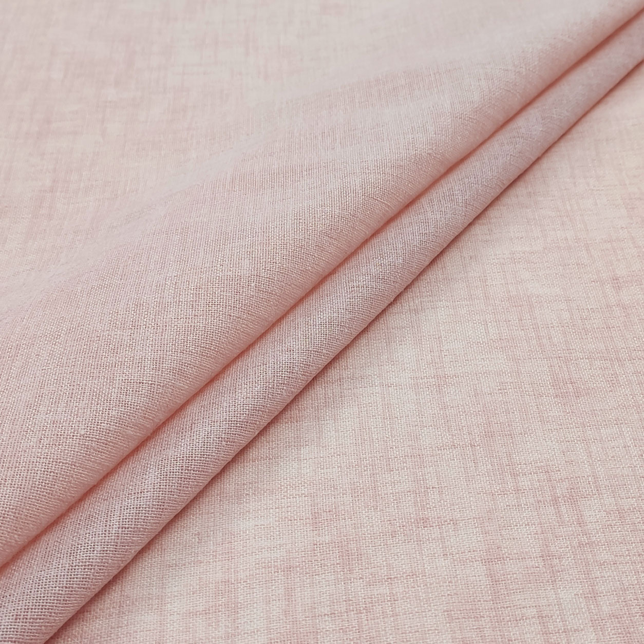 Tissu de rideau en faux lin couleur unie Image