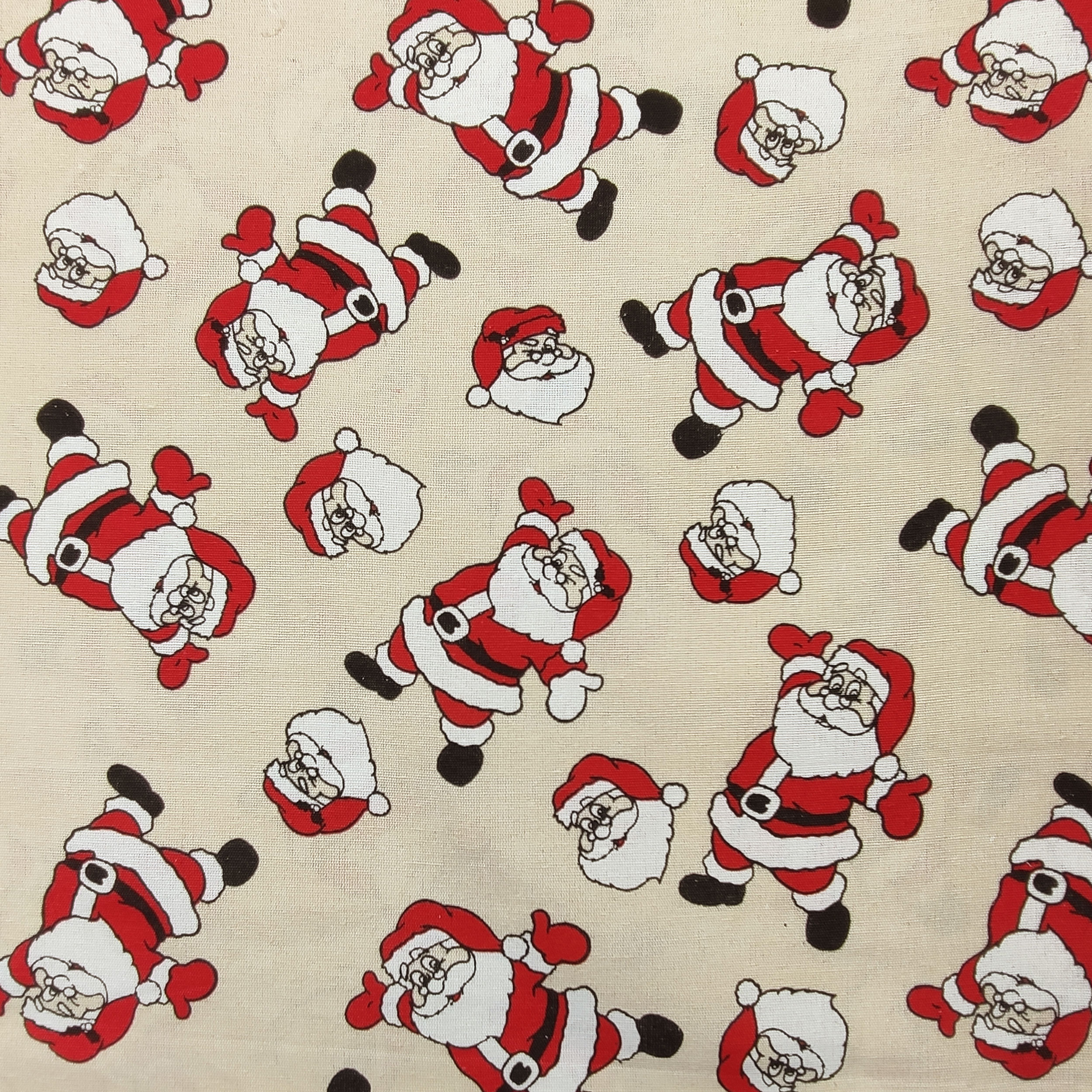 Décoration de Noël en tissu avec le Père Noël Image