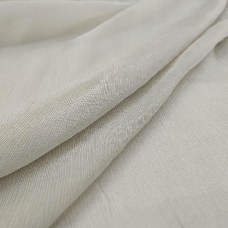 Tissu mousseline 100% soie Plis 3