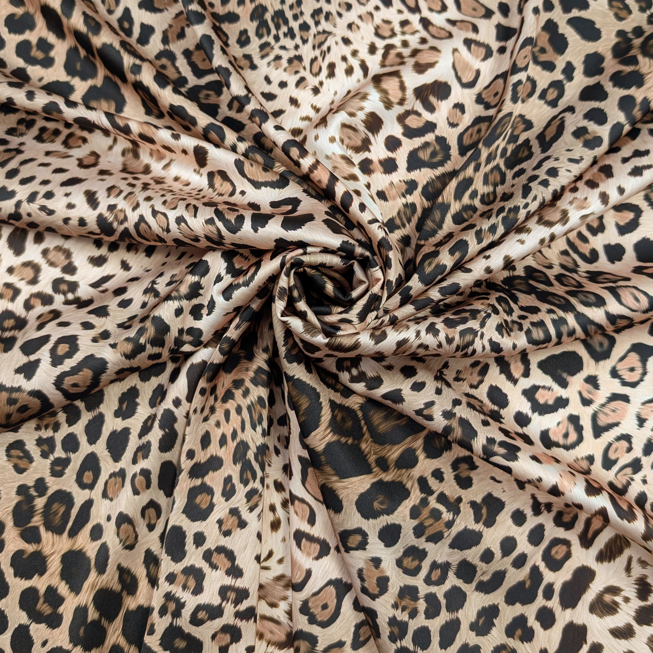 High Fashion Leopard Satin Image