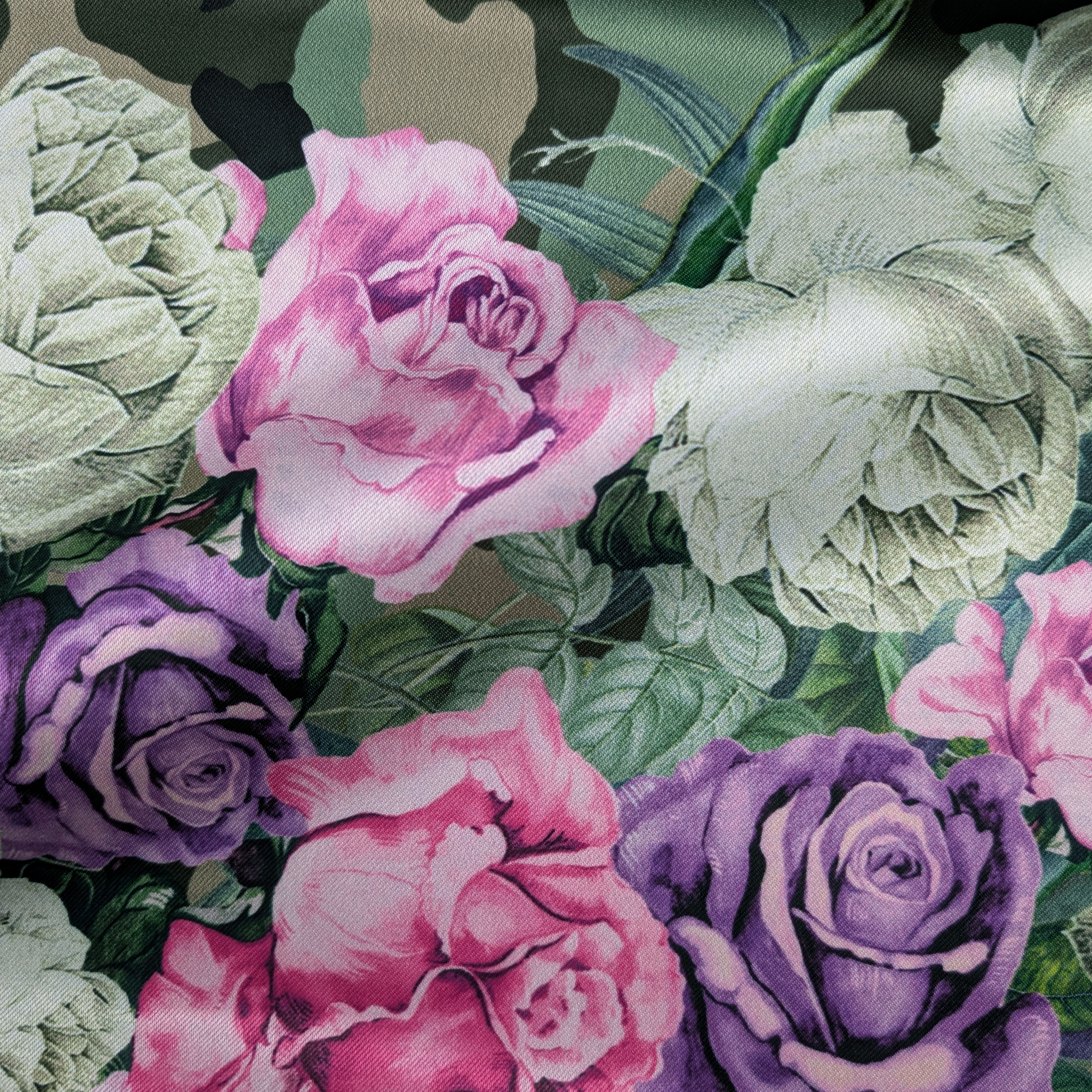 Duchesse Camouflage Fleurs Mode