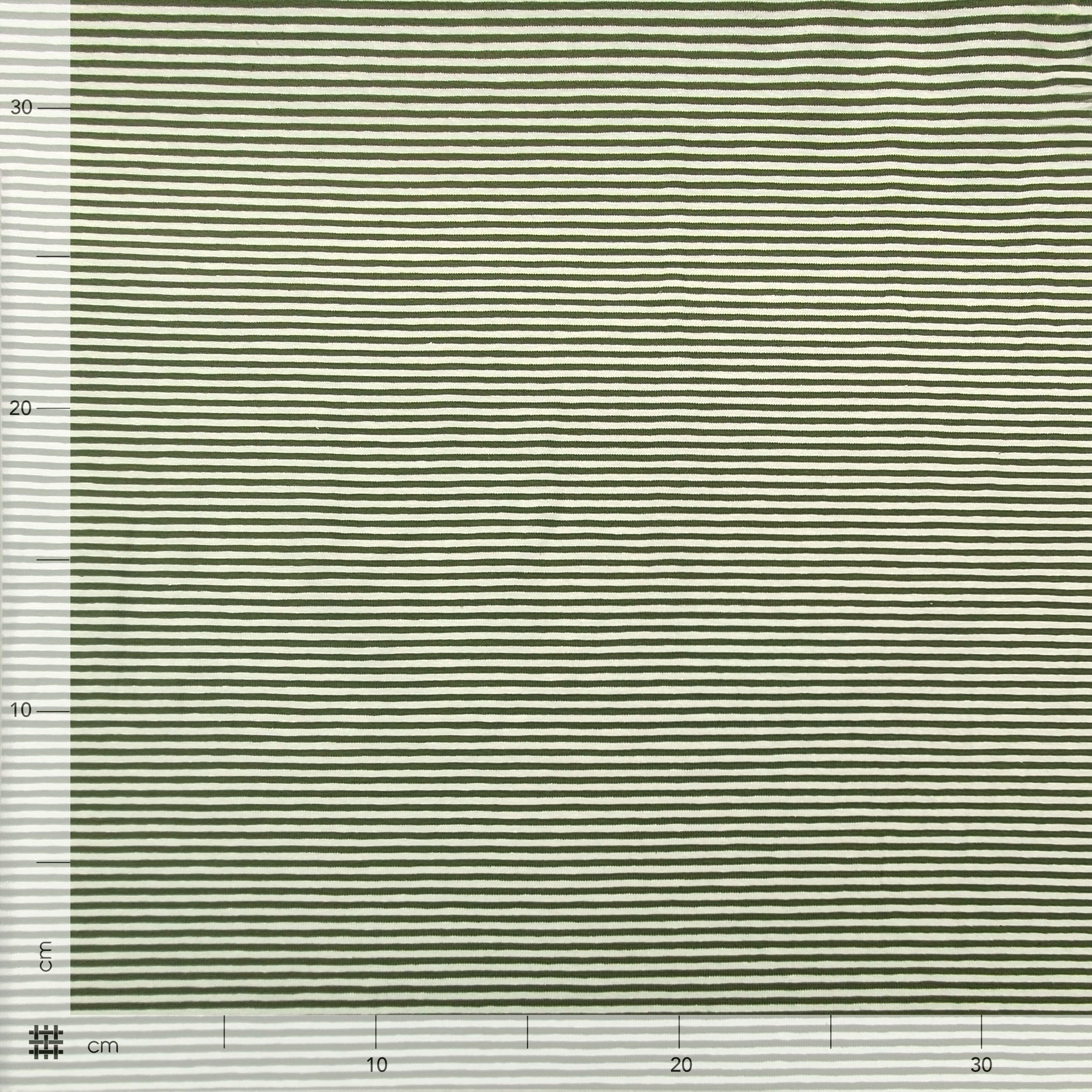 Yarn-dyed Jersey Cotton Coloured Stripes Image
