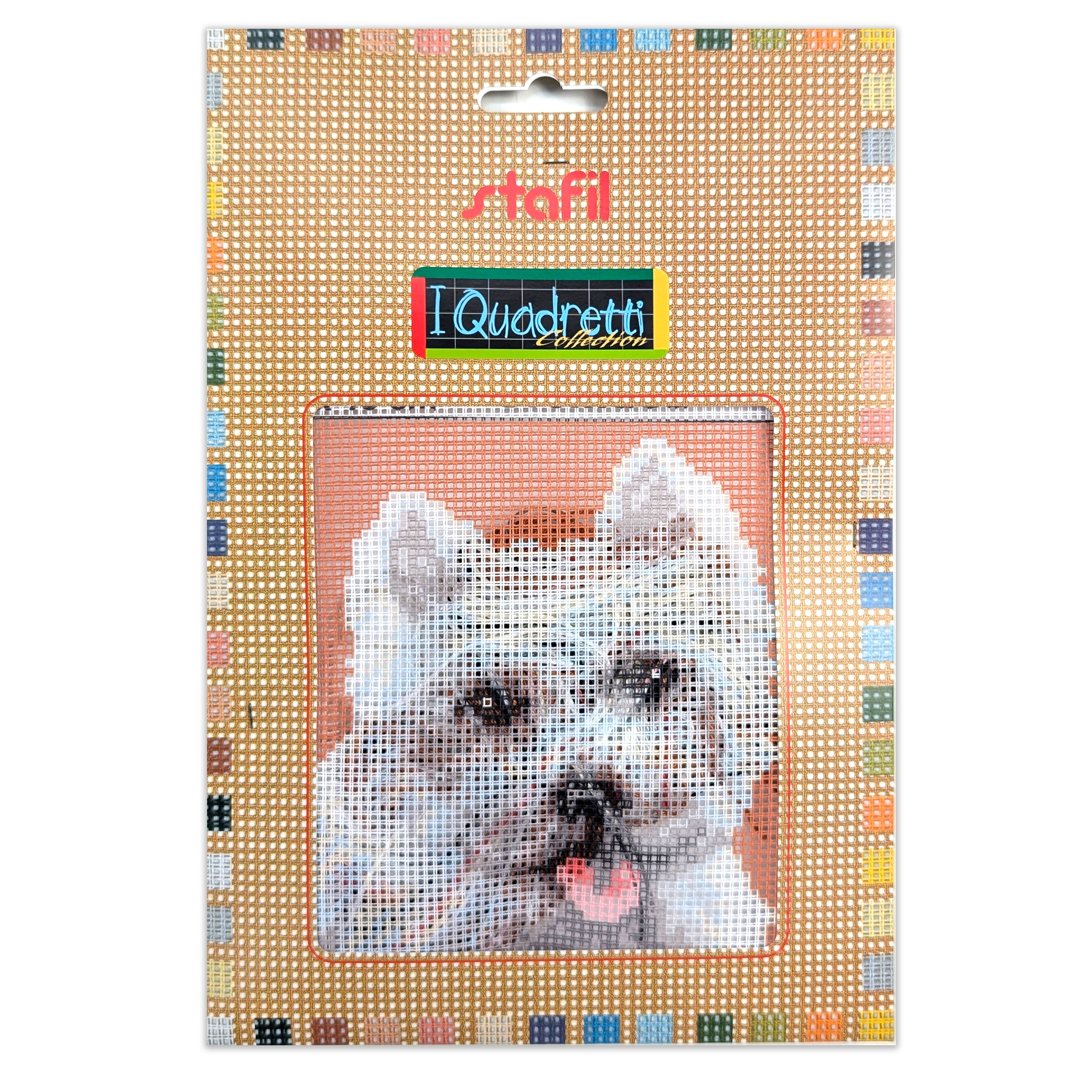 Maltese 'i Quadretti' Half Cross Stitch Set Image