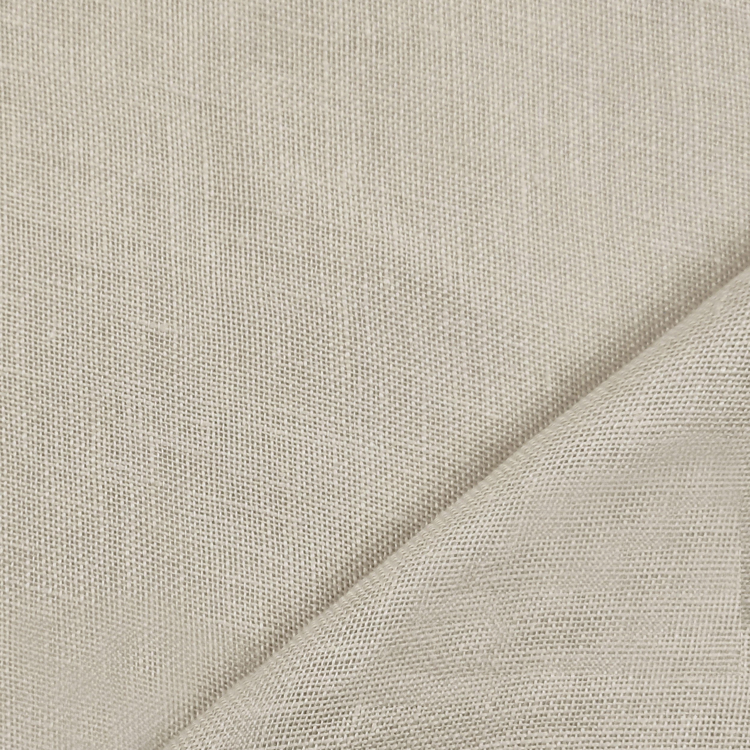 Scampolo Curtain Super Linen Light Grey 110x300 cm Image