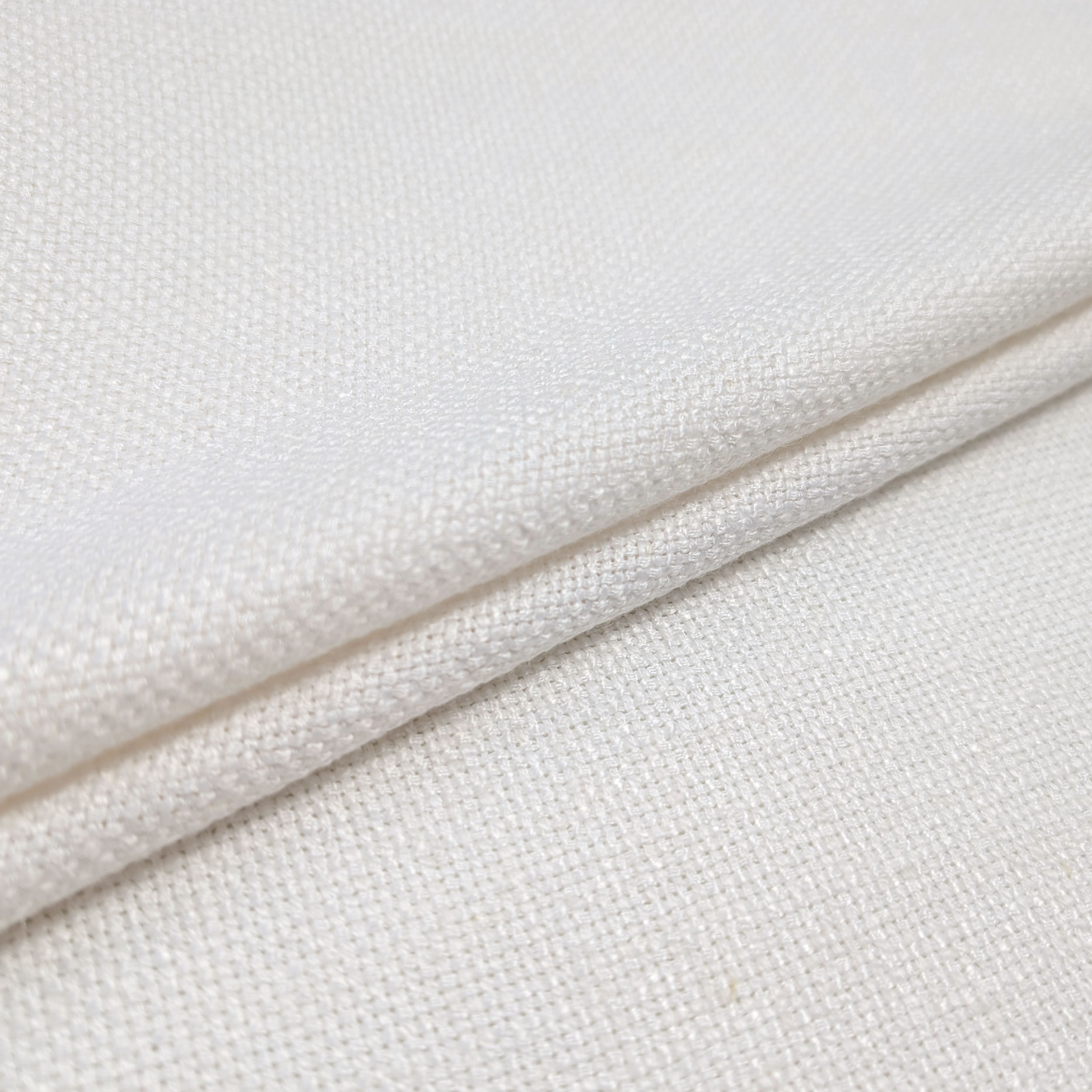 Marlene Curtain Fabric White Image