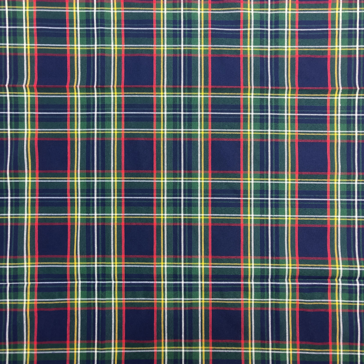 Nappe de table Panini Fabrics Mixed Cotton Plaid Blue