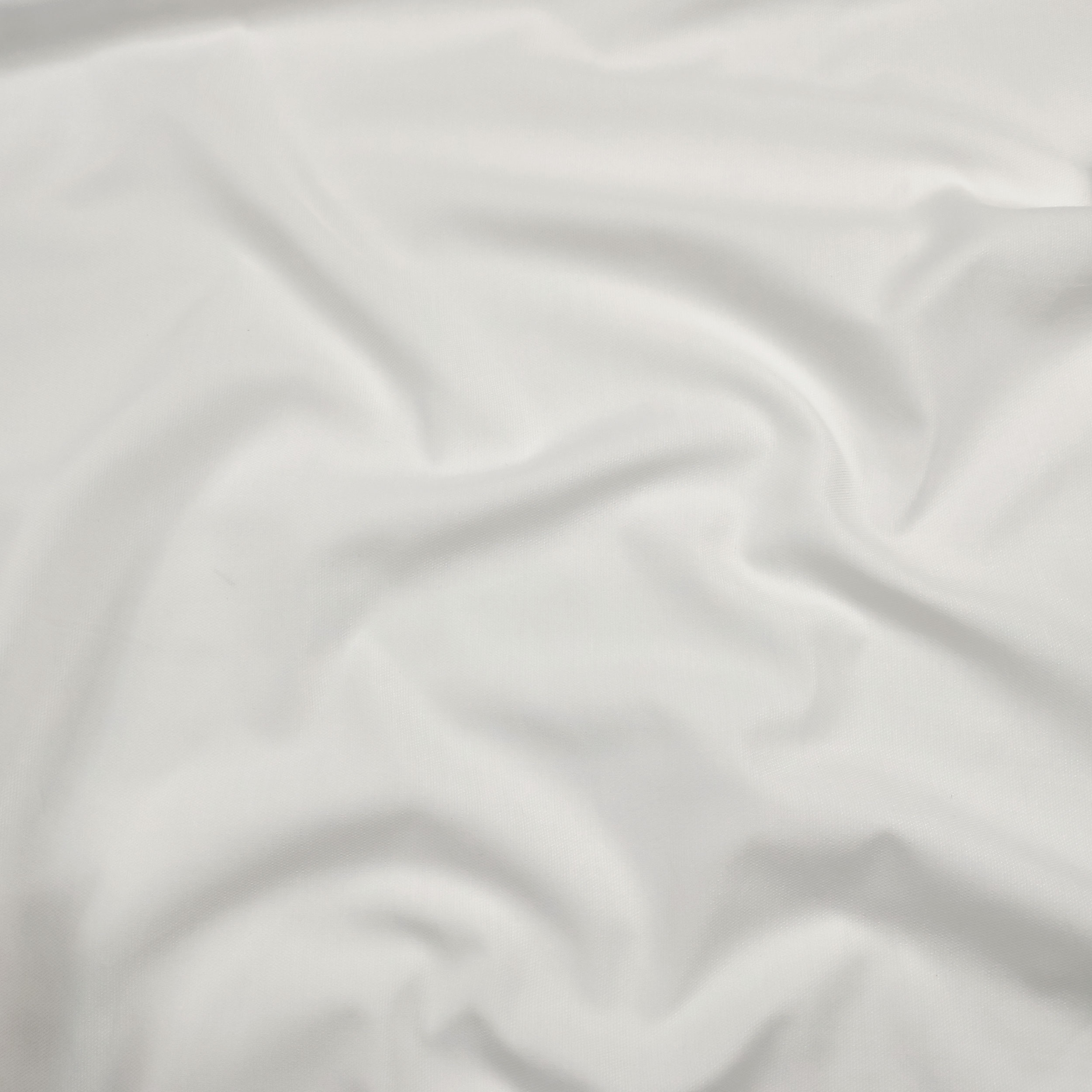 Piqué de algodón blanco