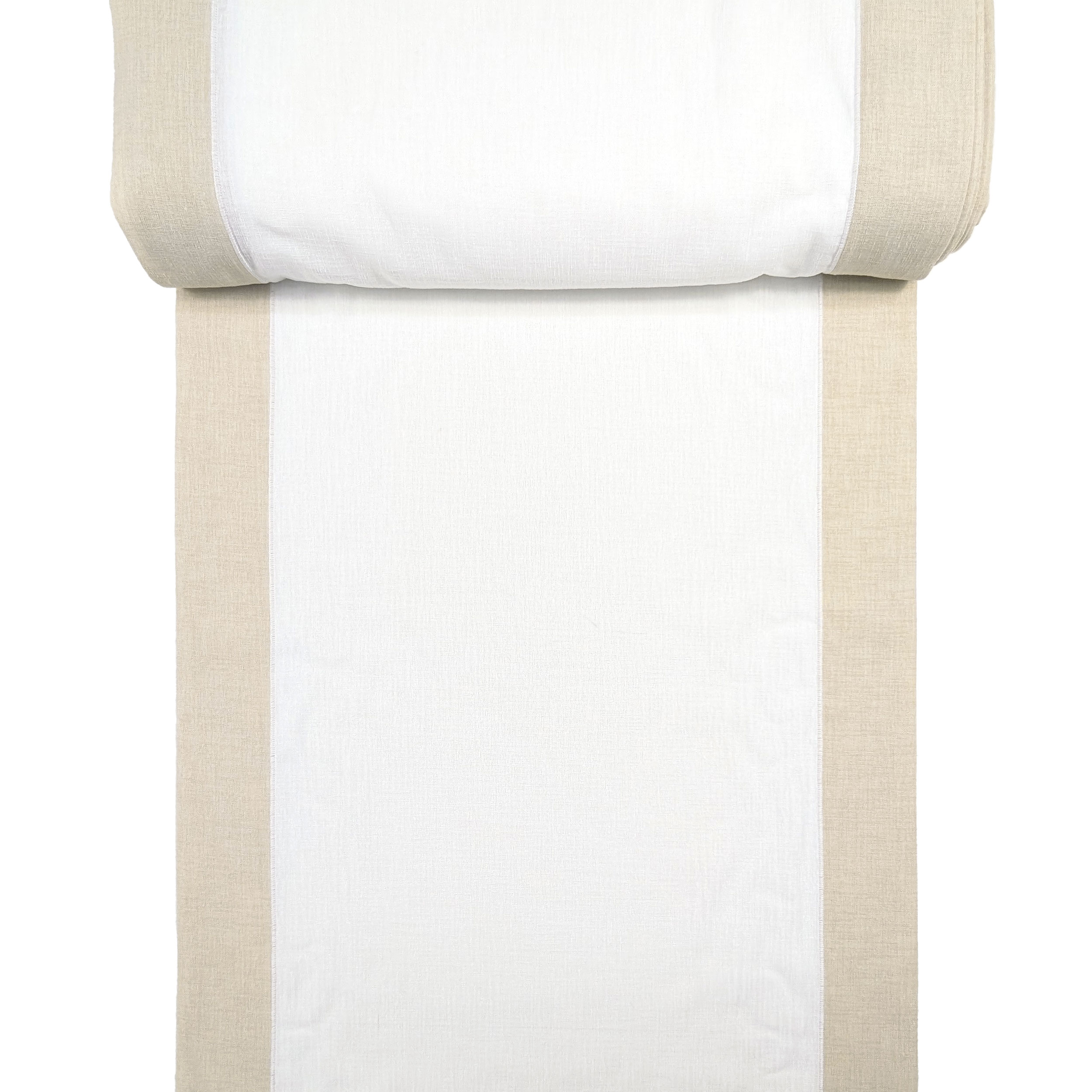 Fabric Curtain Borders Beige Image
