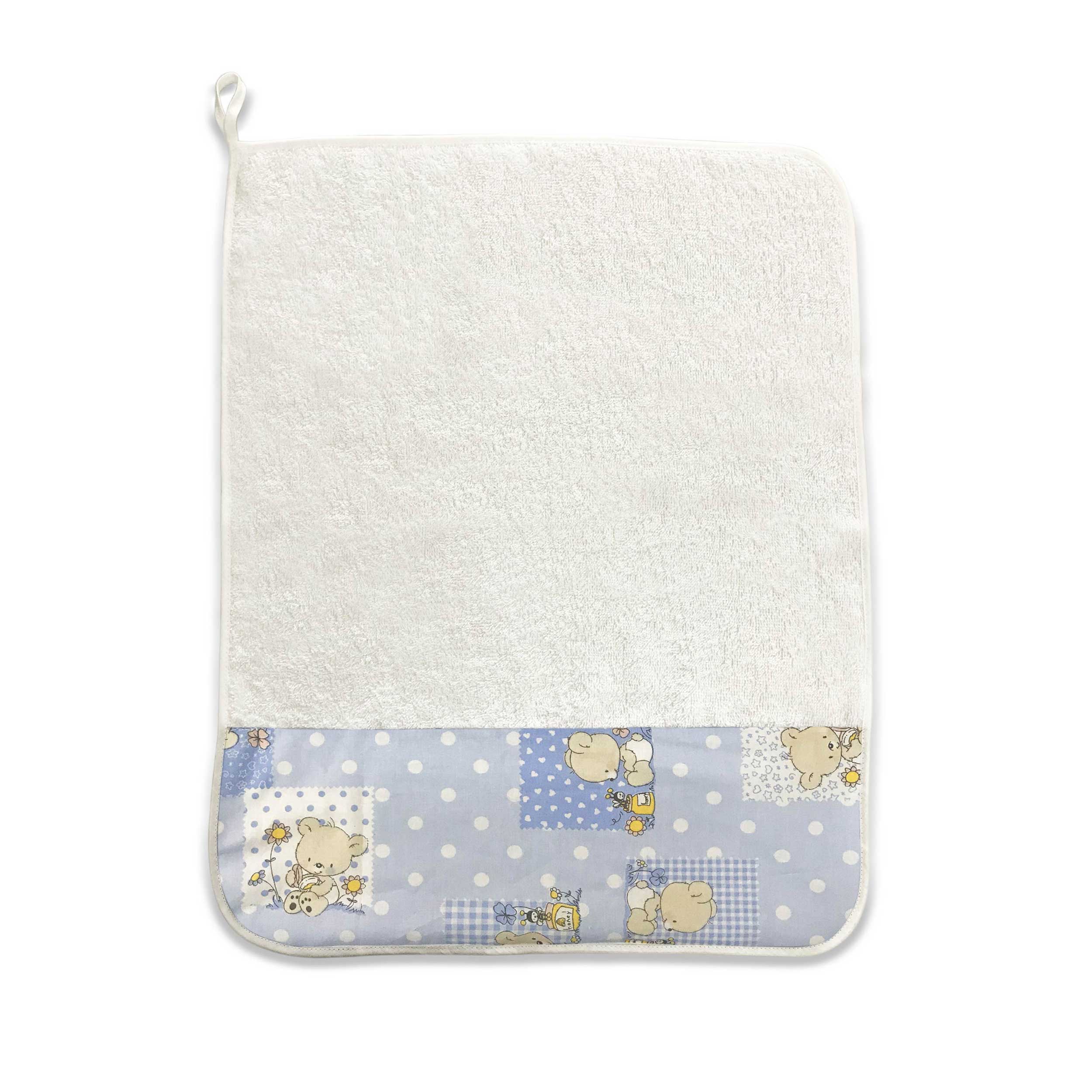 Blue Bears and Bees Towel Image
