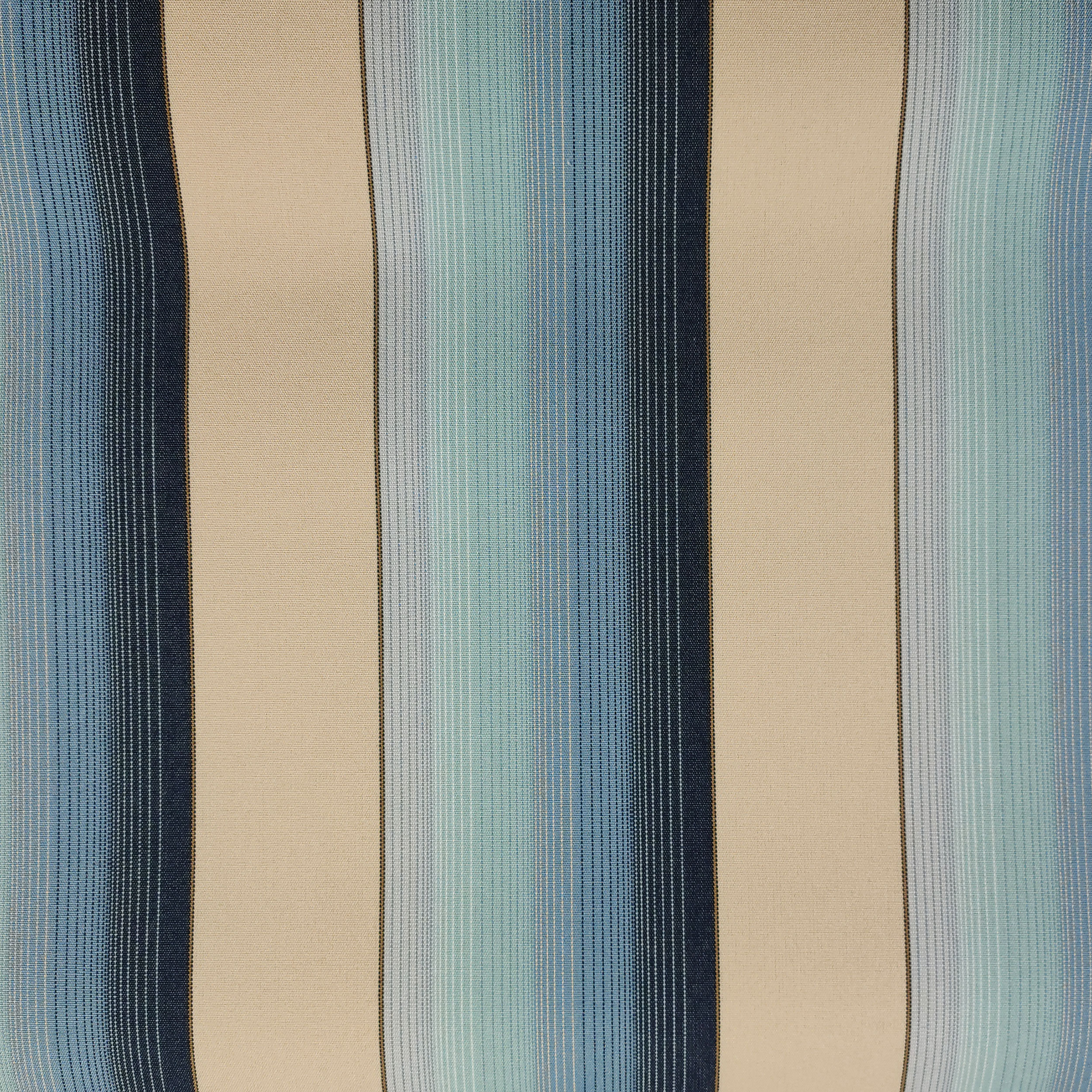 Tissu extérieur à rayures ombrées 1