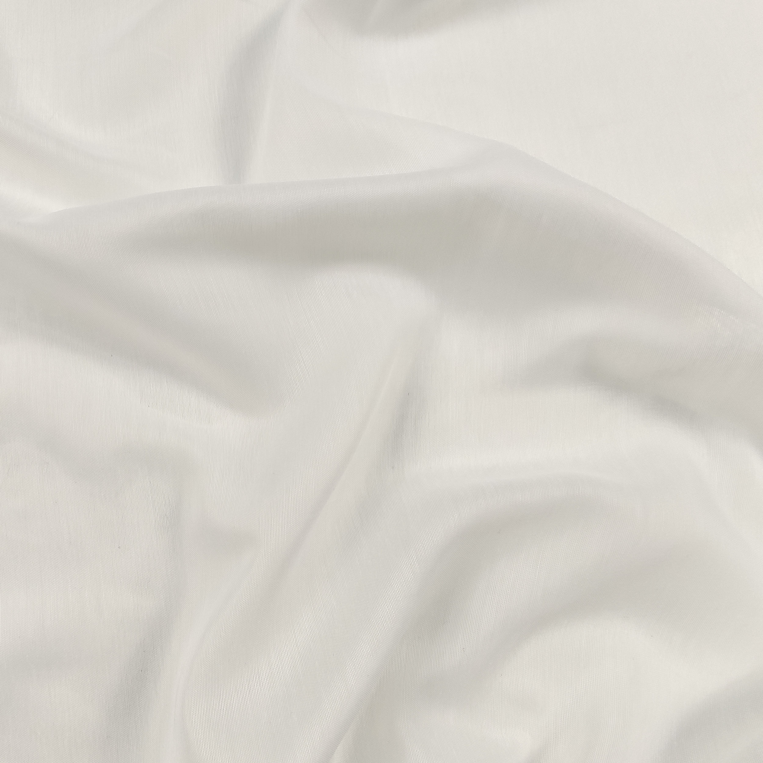 Tissu de rideau effet mousseline naturelle