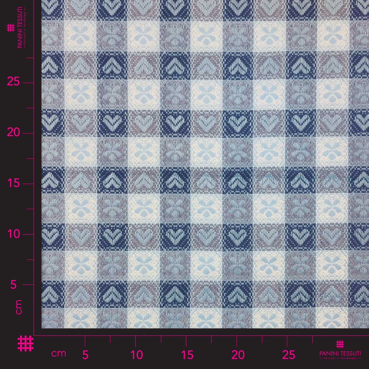 Tissu de nappe tyrolienne teintée au fil Image