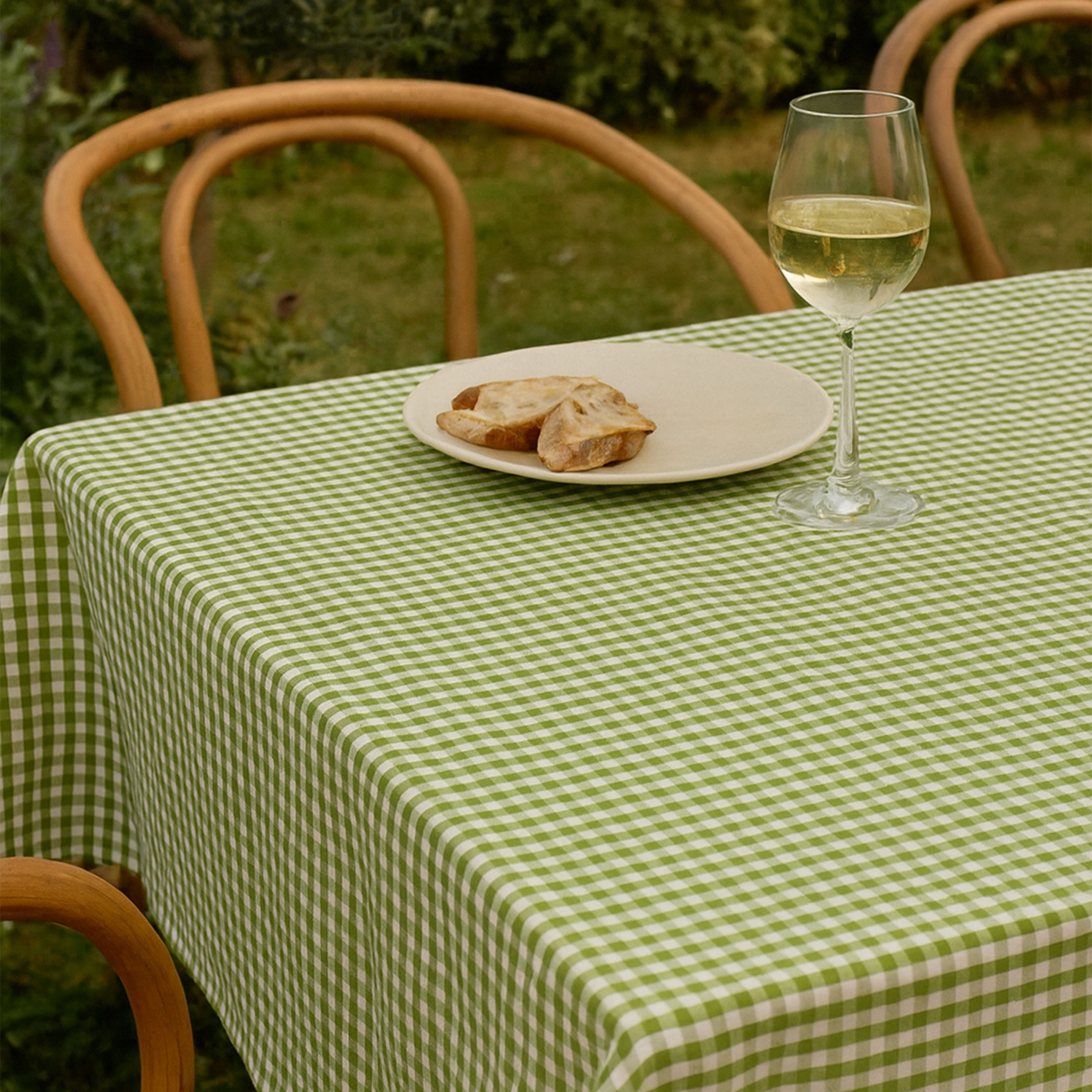 Pure Cotton Square Tablecloth Fabric Image