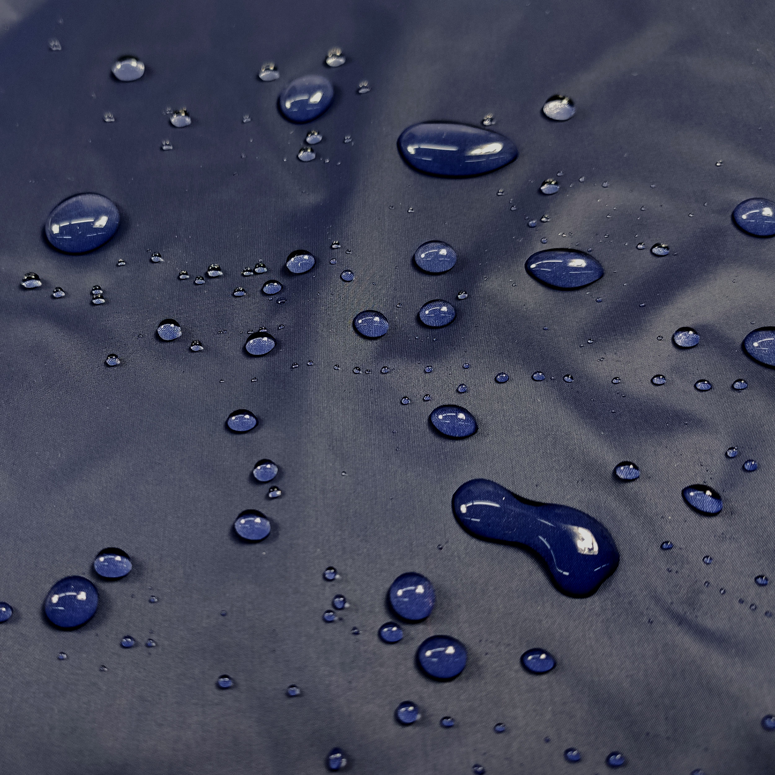 Blue Waterproof Nylon Canvas