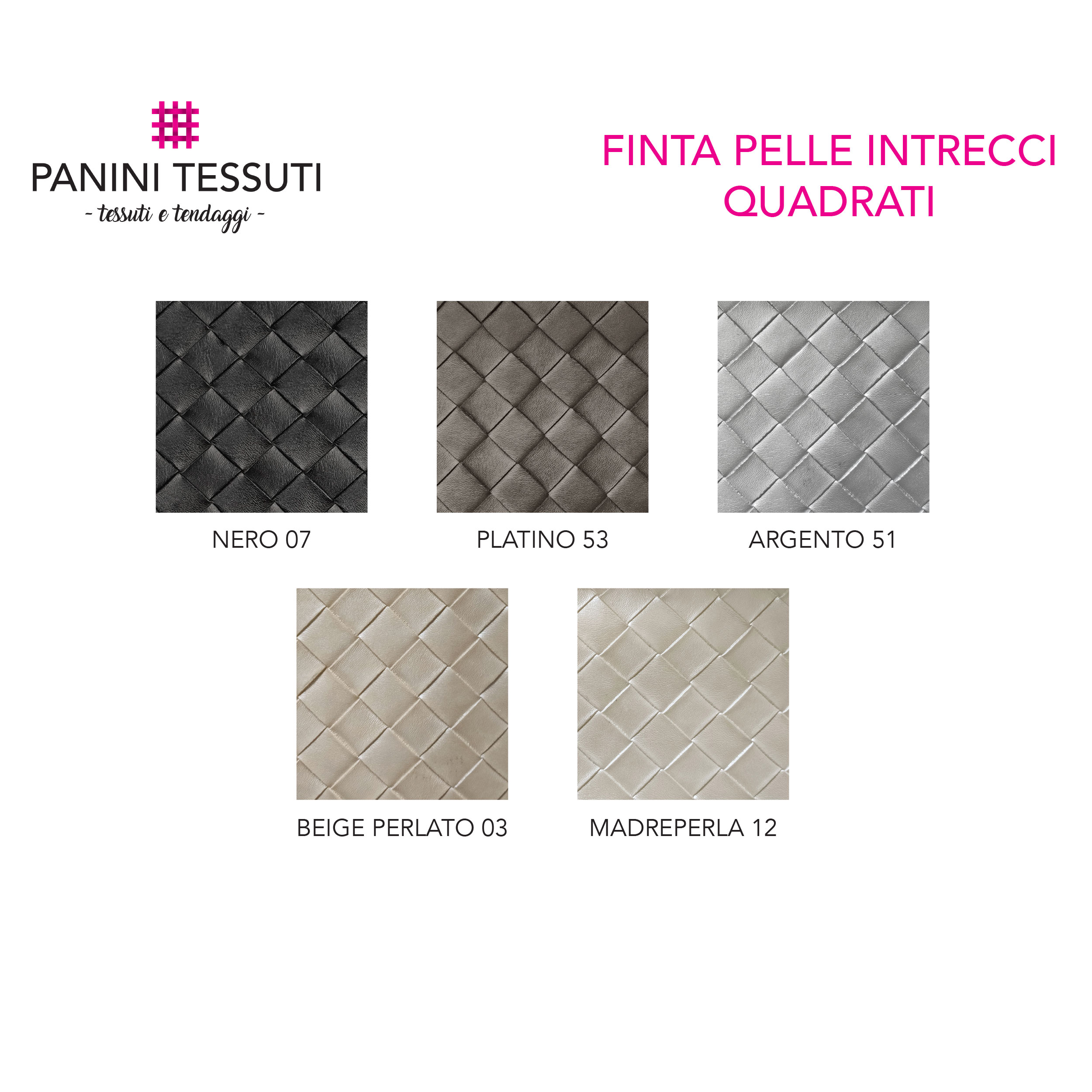 Basket Weave Upholstery Faux Leather Image